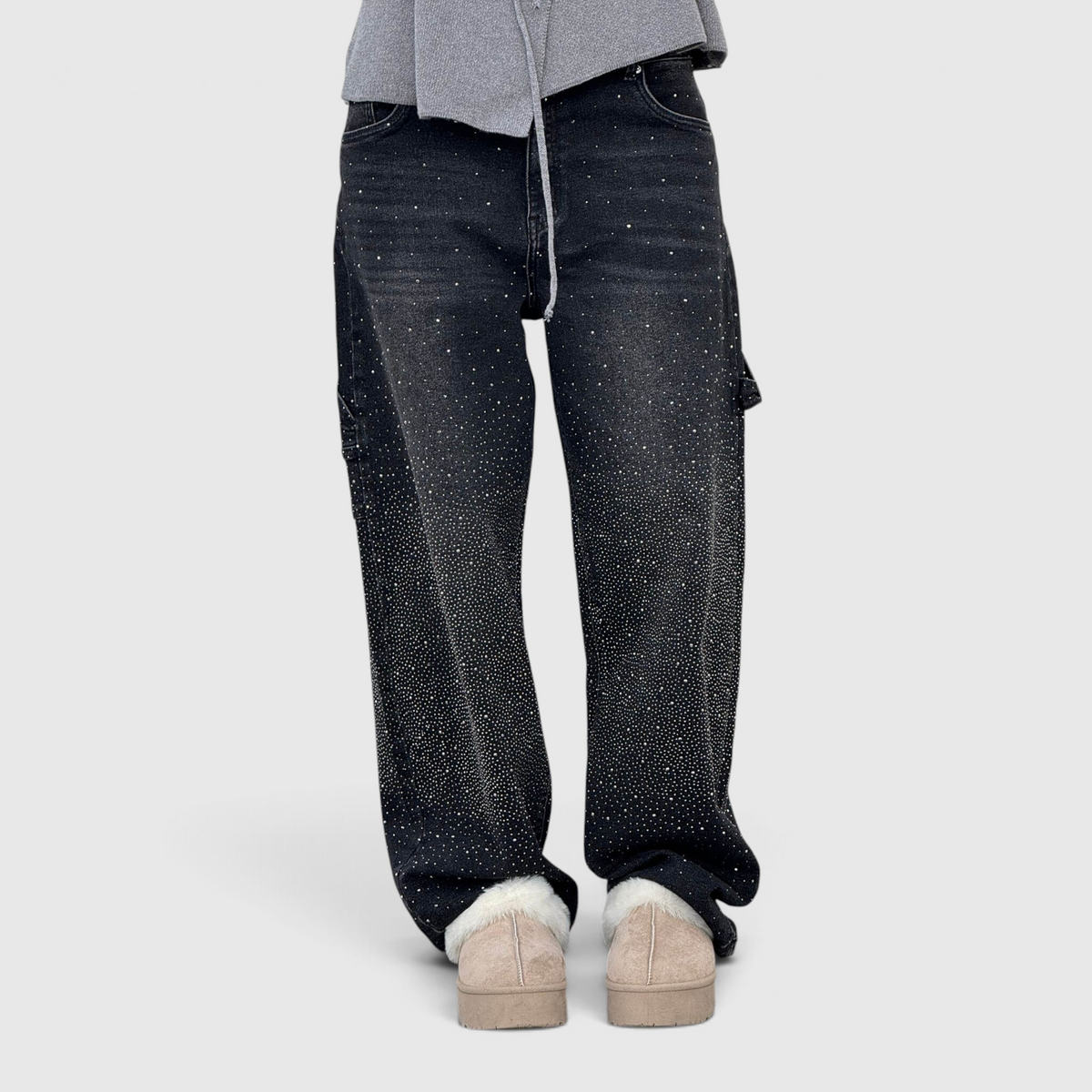Dame Wide Leg Bukser - High Waist Bukser