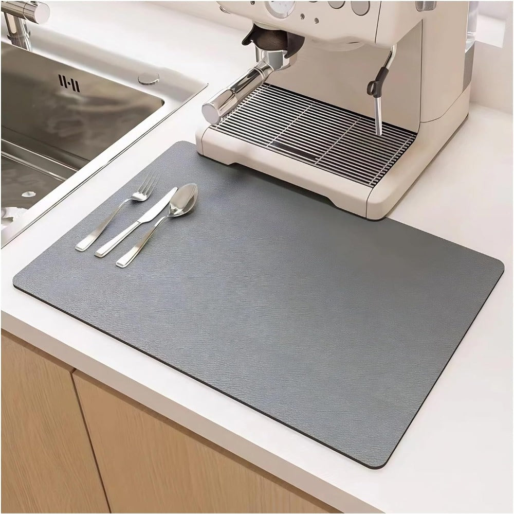 Køkkenopvaskemåtte i diatomit - hurtigtørrende og absorberende - - Kitchen Mats - {{ product_tags }