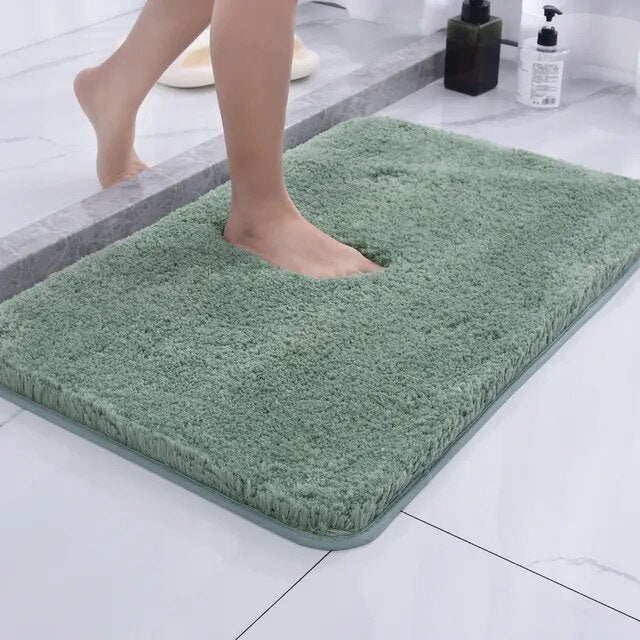 Badeforlægger i blød mikrofiber - skridsikker og absorberende - - Bath & Shower Mats - {{ product_tags }