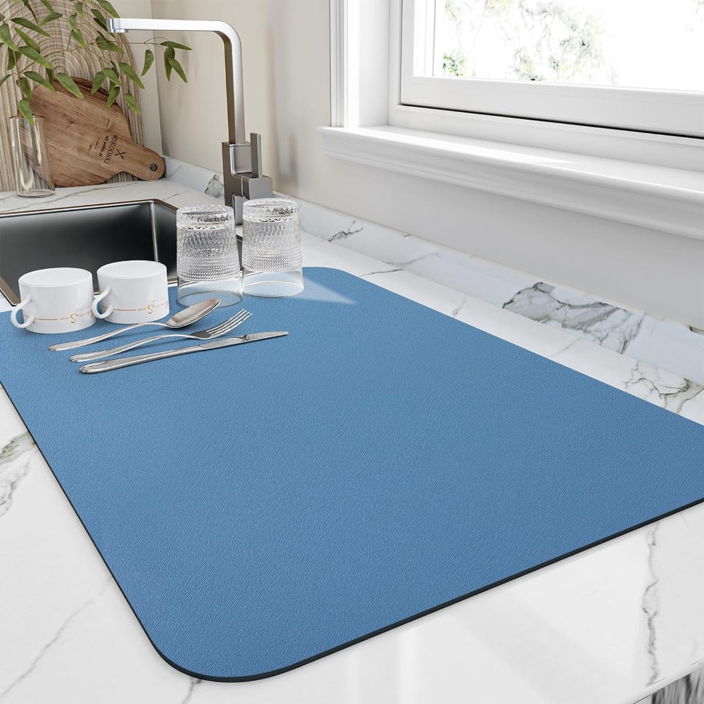Køkkenopvaskemåtte i diatomit - hurtigtørrende og absorberende - - Kitchen Mats - {{ product_tags }