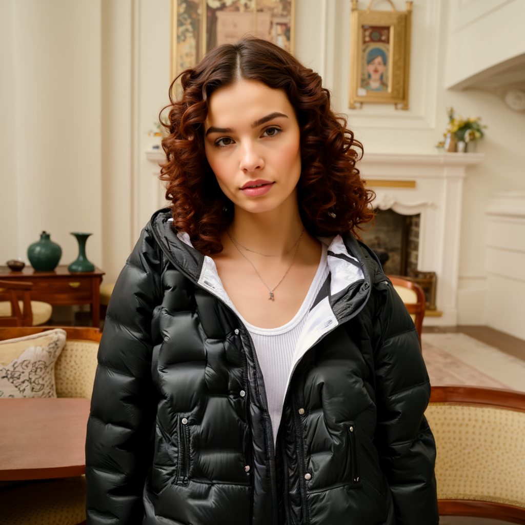 Isabel | Jakke med hætte - Blød og isoleret - - winter - {{ product_tags }