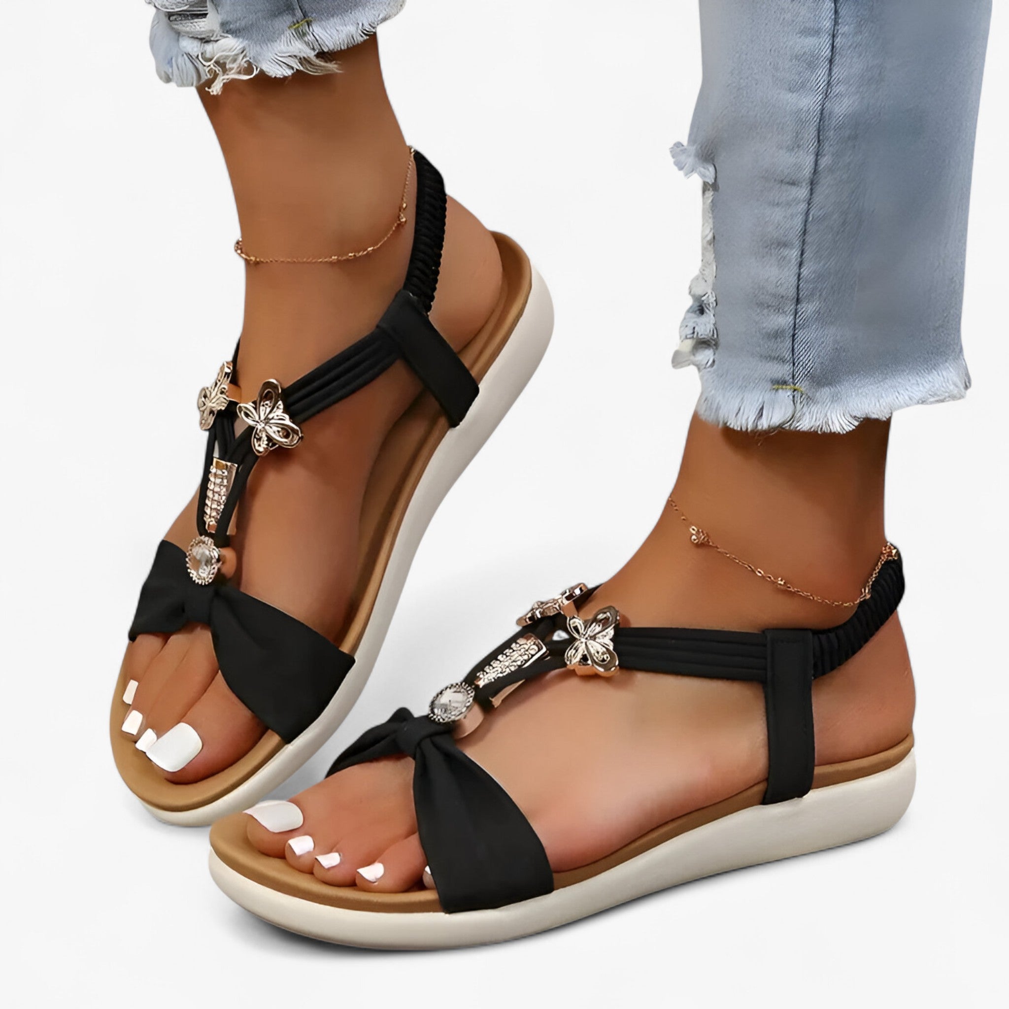 Annalisa | Bohèmes sandaler – Chic og komfortable - - women's fashion - {{ product_tags }