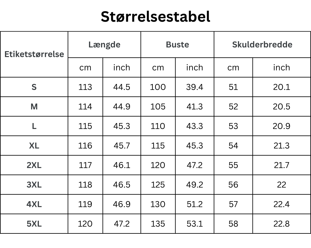 Size Guide