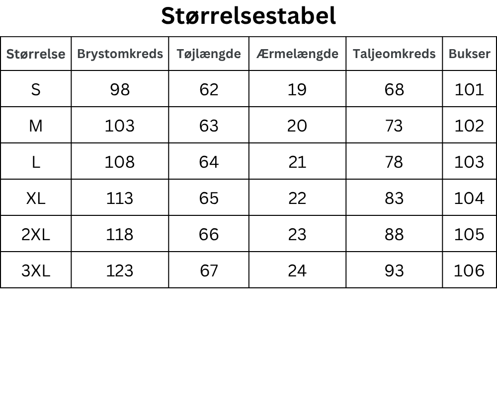 Size Guide