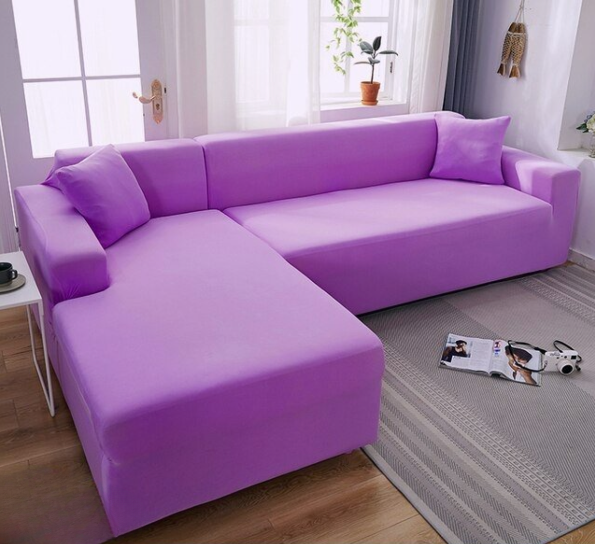 SofCove - vaskbart betræk med forlænget levetid, vandafvisende, elastisk - Viola - house & garden - {{ product_tags }