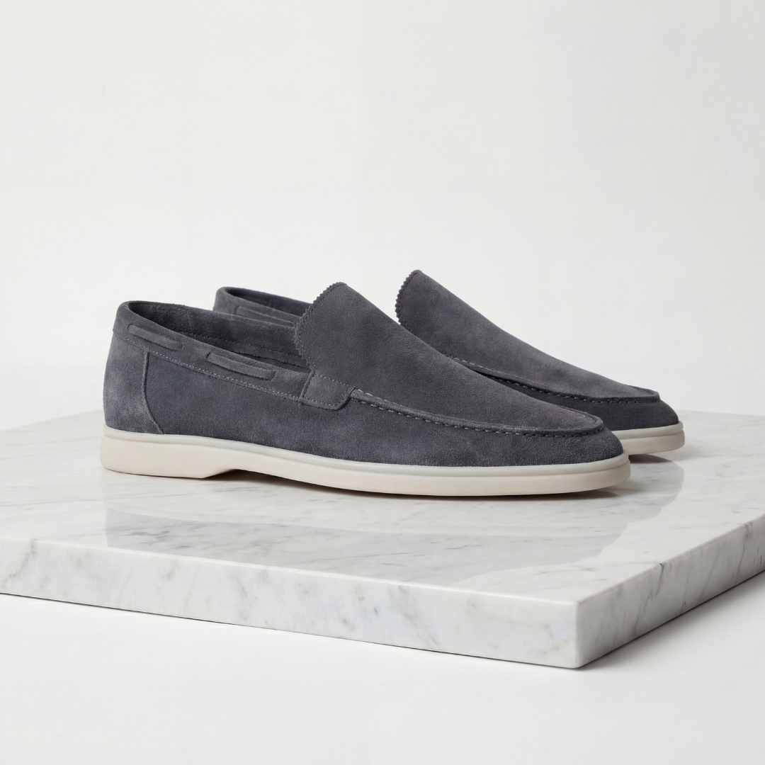 Elegante Herre Loafers i Ruskind - Klassisk & Alsidig Stil - - men loafers - {{ product_tags }