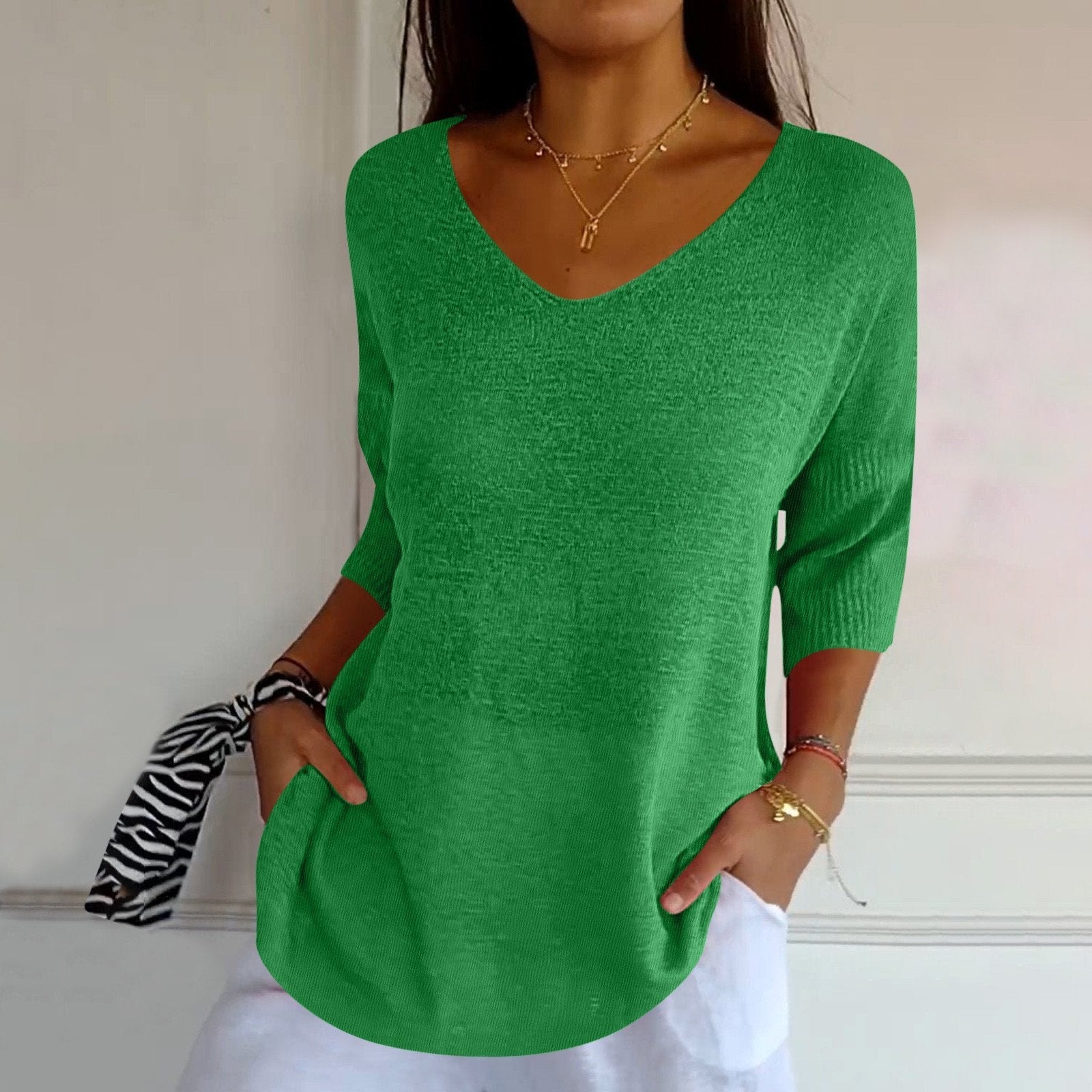 Azure™ | Afslappet elegant top