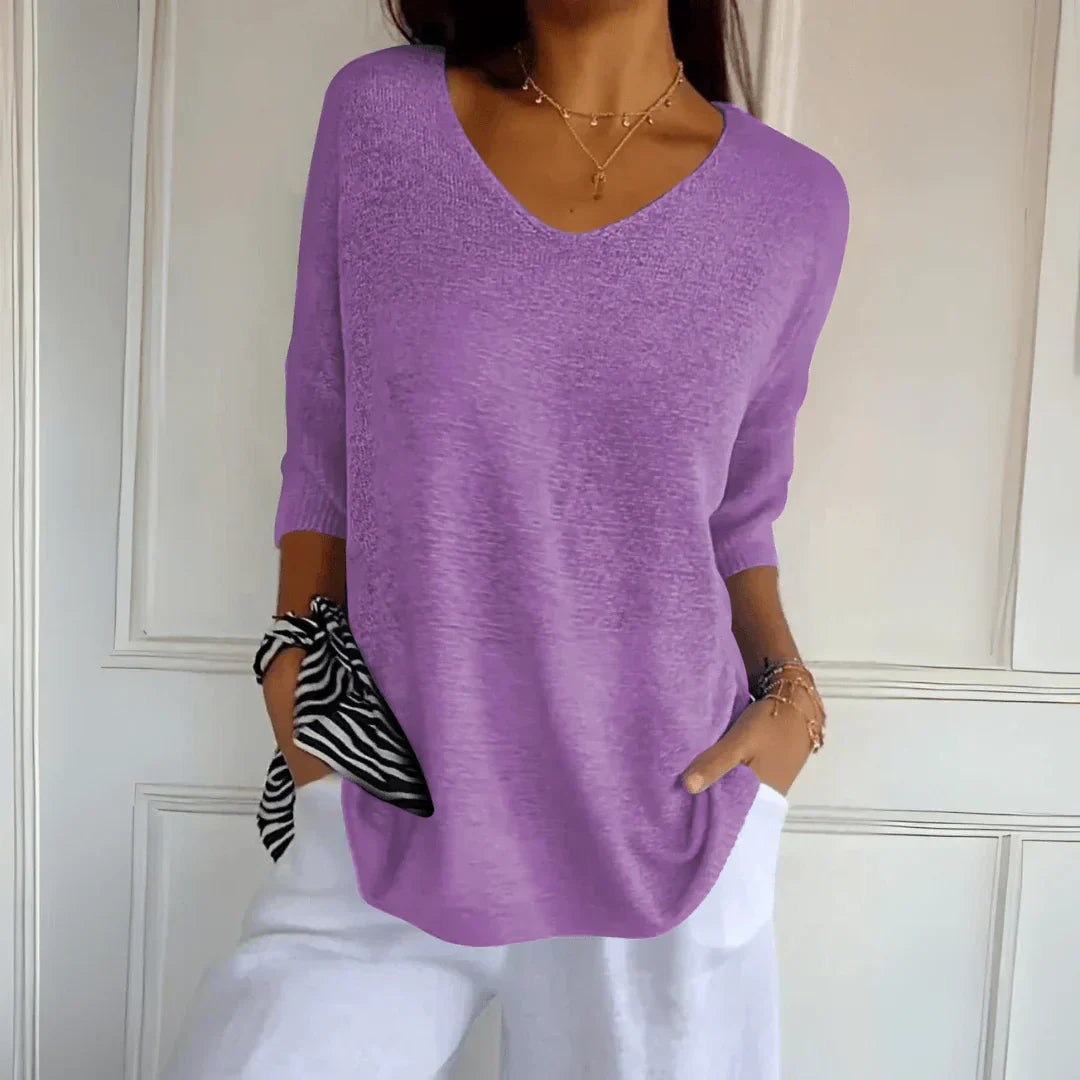 Azure™ | Afslappet elegant top