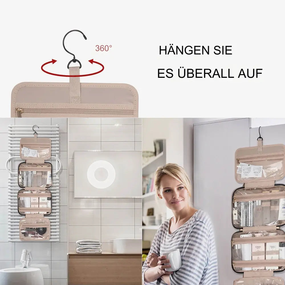 Stor toilettaske med masser af plads - - Grote toilettas med masser af plads - forbliv organiseret overalt- $25 - {{ product_tags }