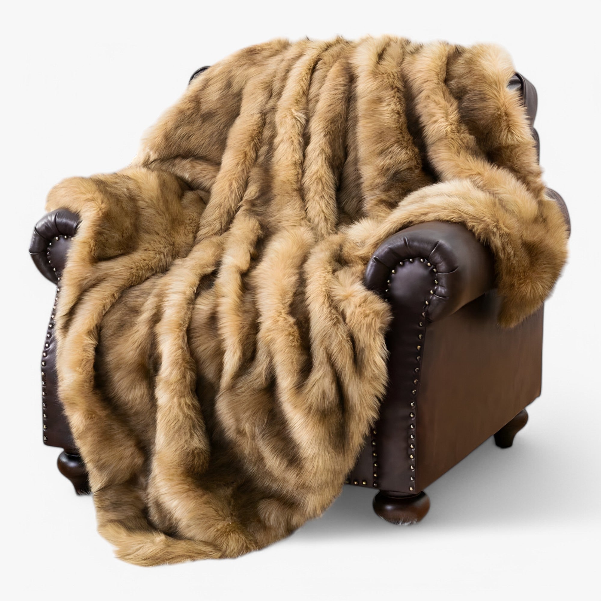 Bandolf | Luksuriøs Plade i Kunstlæder - Guld - house & garden - {{ product_tags }