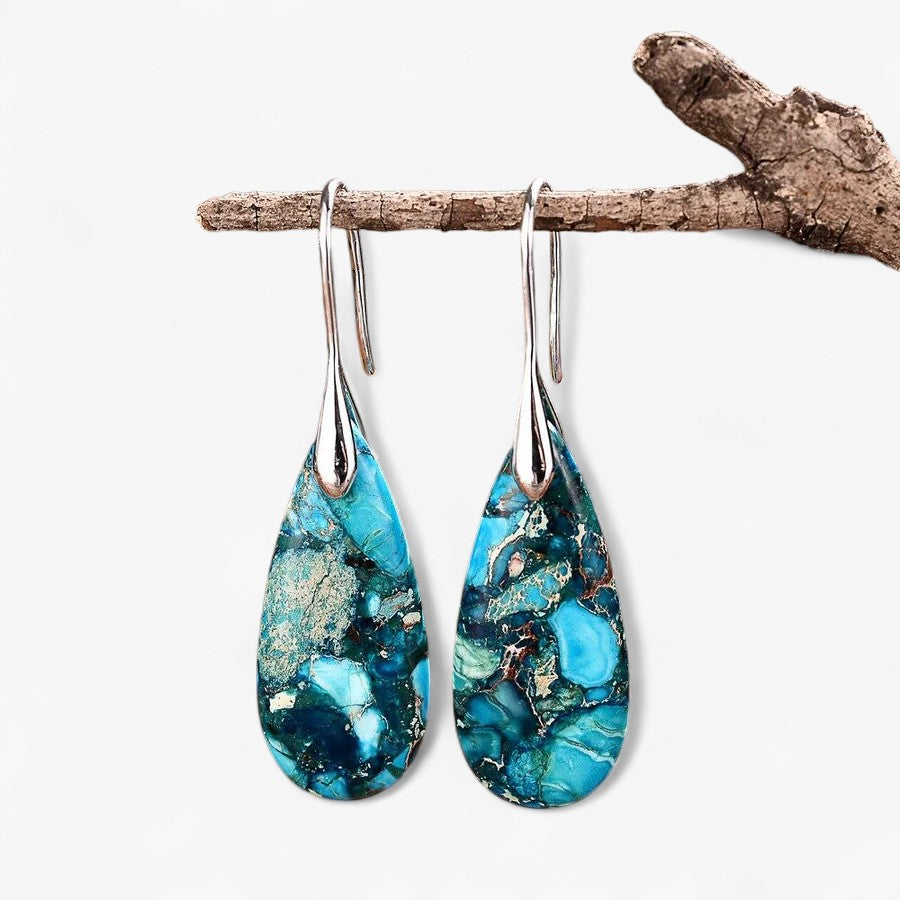Regaliet øreringe med dråbebeskyttelse OceanEnergy - - women's fashion - {{ product_tags }