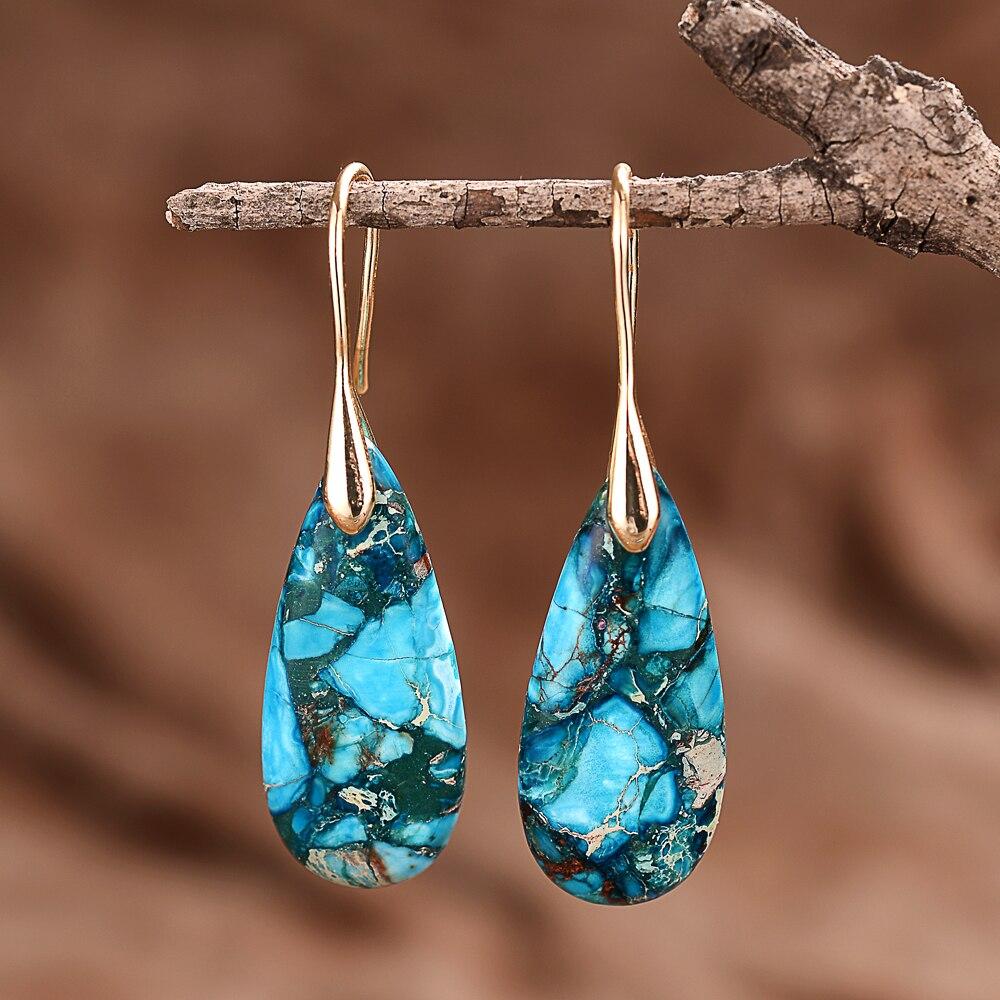 Regaliet øreringe med dråbebeskyttelse OceanEnergy - Oro - women's fashion - {{ product_tags }