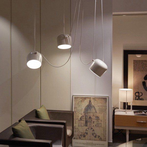 Vera | Hängende Loftlampe Moderne Elegant - Sort-Hvid Design med E27-Fassung, LED-kompatibel
