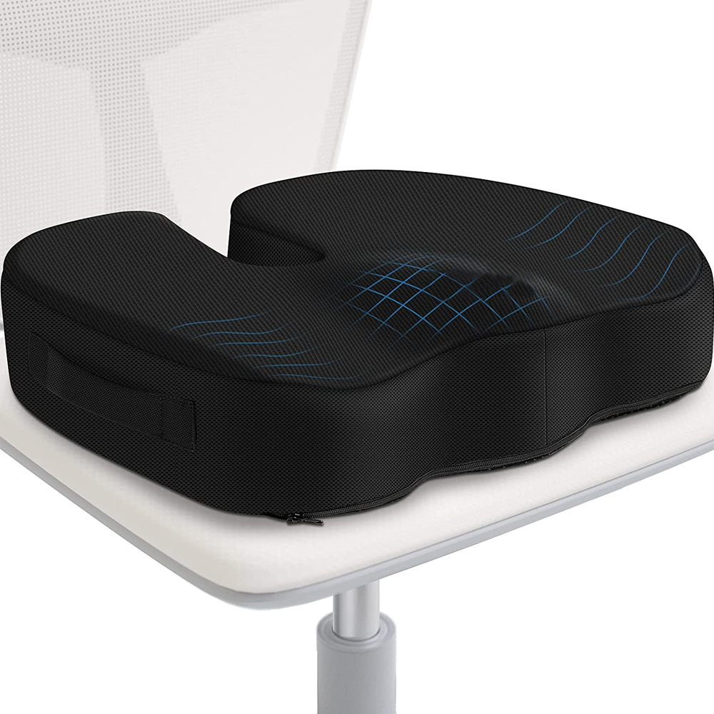 Ortho Comfort Seat | Reducerer hofte- og rygsmerter - Sort - Ortho Comfort Seat | Reducerer hofte- og rygsmerter- €25 - {{ product_tags }