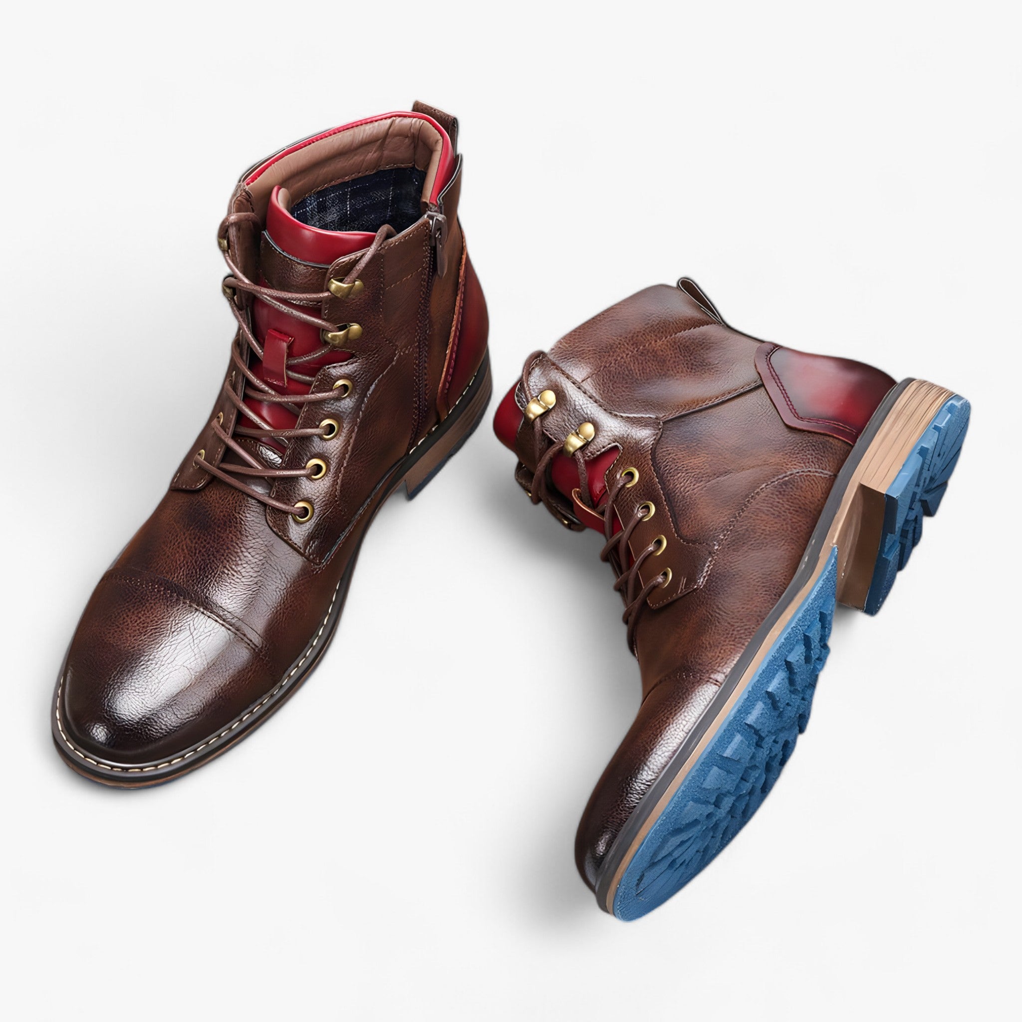 Aaron | Håndlavede Premium Læder Oxford Støvler – Tidløs Elegance og Uovertruffen Kvalitet - - men's fashion - {{ product_tags }