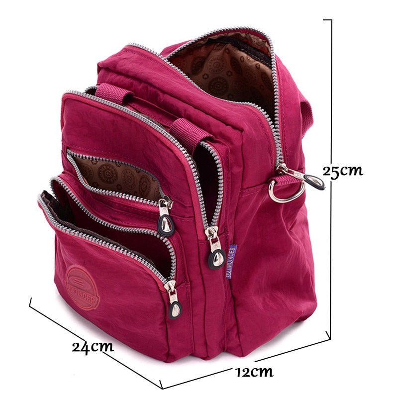 MidiBag | 3-i-1 Vandtæt Multifunktionel Hip Crossbodytaske