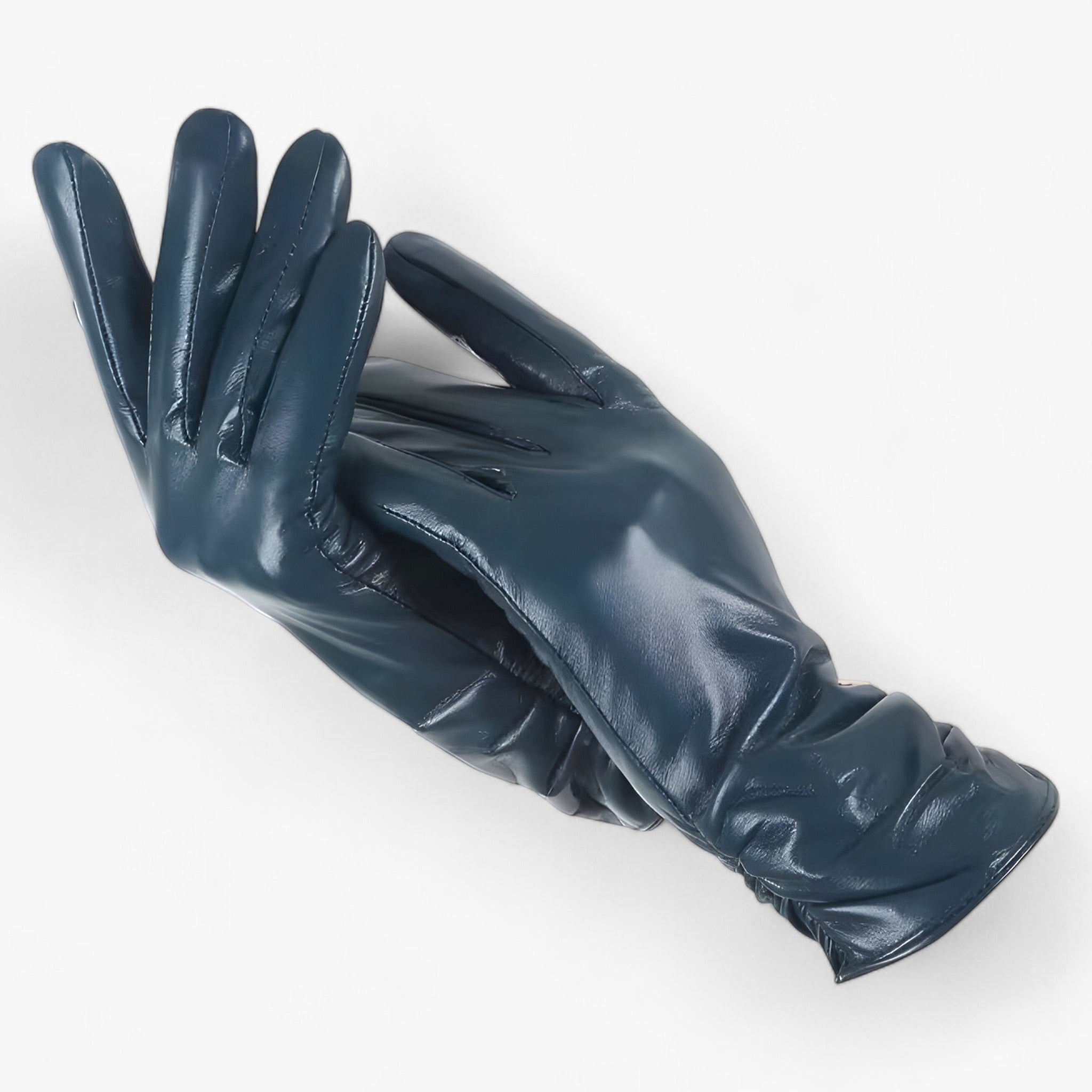 Gia | Skindhandsker til kvinder - Klassisk stil og vinterbeskyttelse - Marinblå - Gia | Skindhandsker til kvinder - Klassisk stil og vinterbeskyttelse- €25 - {{ product_tags }