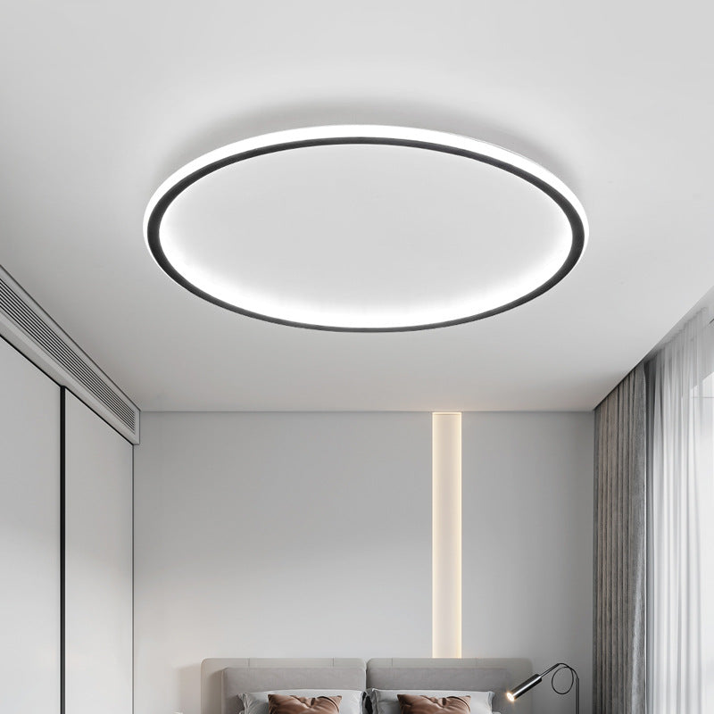 Loftlampe, Rund Skandinavisk LED, Dæmpbar, Aluminium