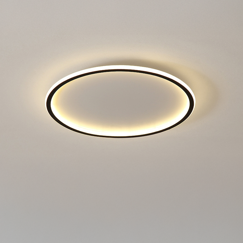 Loftlampe, Rund Skandinavisk LED, Dæmpbar, Aluminium