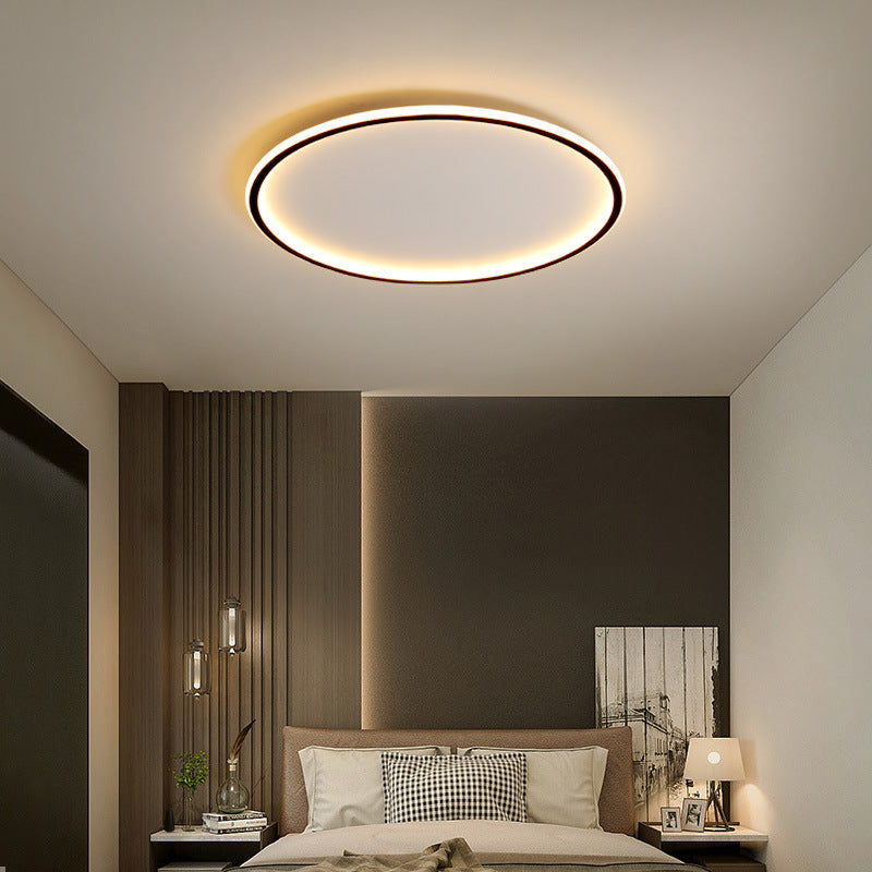 Loftlampe, Rund Skandinavisk LED, Dæmpbar, Aluminium