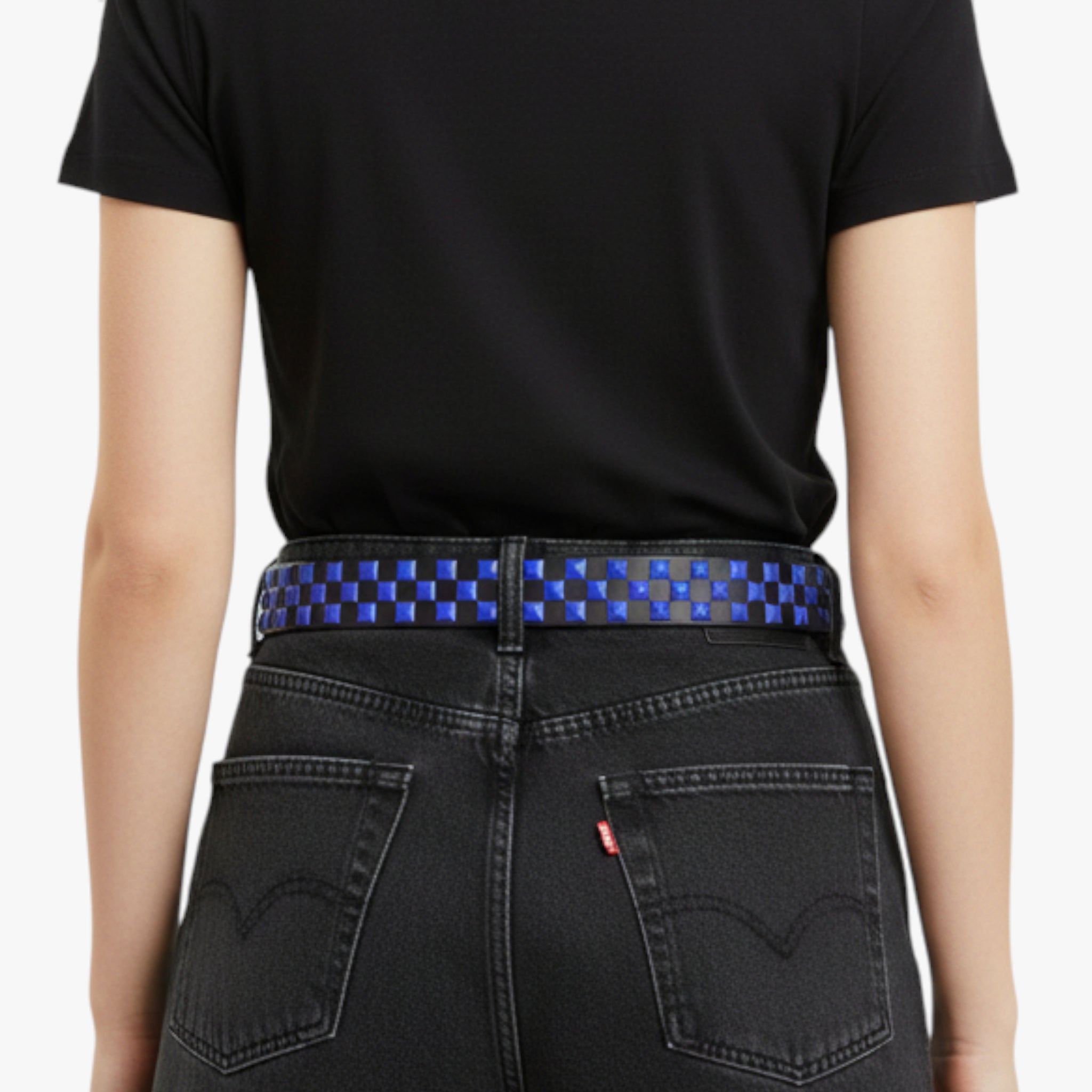 Blaire | Punk-bælte med nitter og strækbar pasform - - Blaire | Punk-bælte med nitter og strækbar pasform - €25 - {{ product_tags }