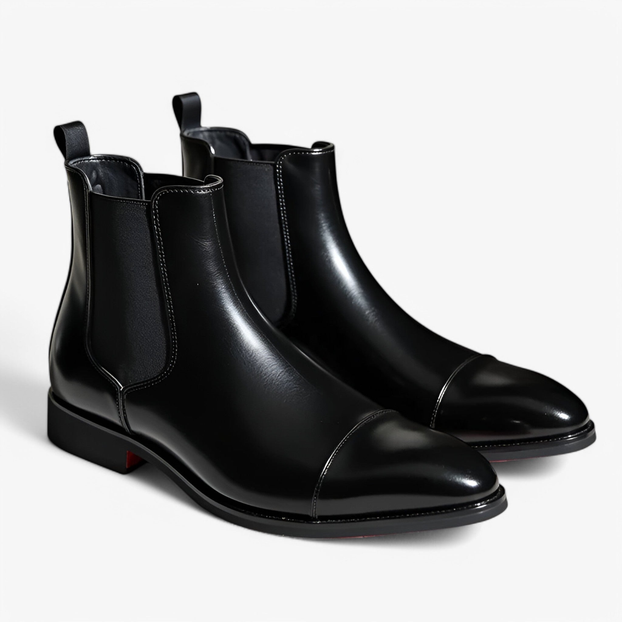 Annibale | Chelsea Boots i Ægte Læder - - Annibale | Chelsea Boots i Ægte Læder- €25 - {{ product_tags }
