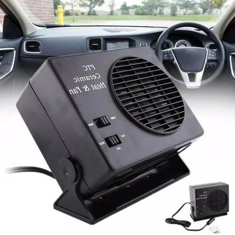 Bærbar Keramisk Bilvarmer 300W - 12V Hurtig Afisning Blæser - - Winter Gadgets - {{ product_tags }