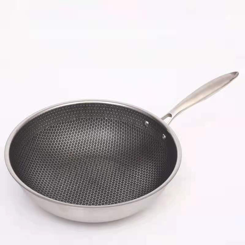 KitchenPro | Non-stick Rustfrit Stål Stegepande - Kog Let og Sundt Uden At Klistre - 30 cm - house & garden - {{ product_tags }