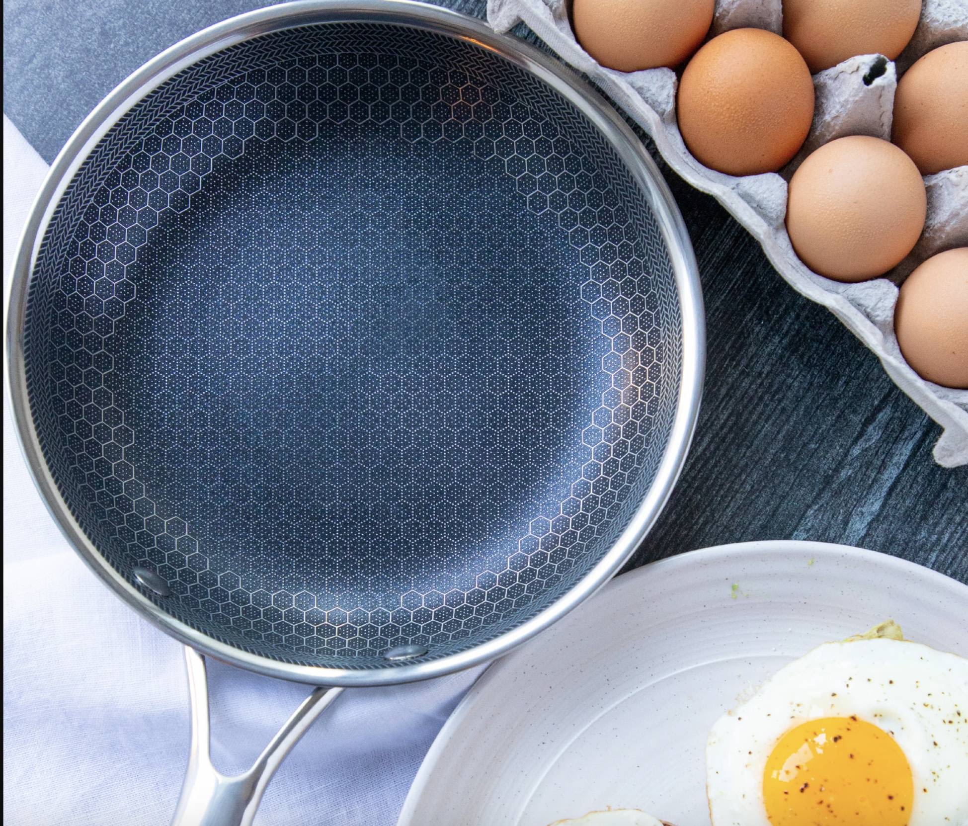 KitchenPro | Non-stick Rustfrit Stål Stegepande - Kog Let og Sundt Uden At Klistre - - KitchenPro | Non-stick Rustfrit Stål Stegepande - Kog Let og Sundt Uden At Klistre- €25 - {{ product_tags }