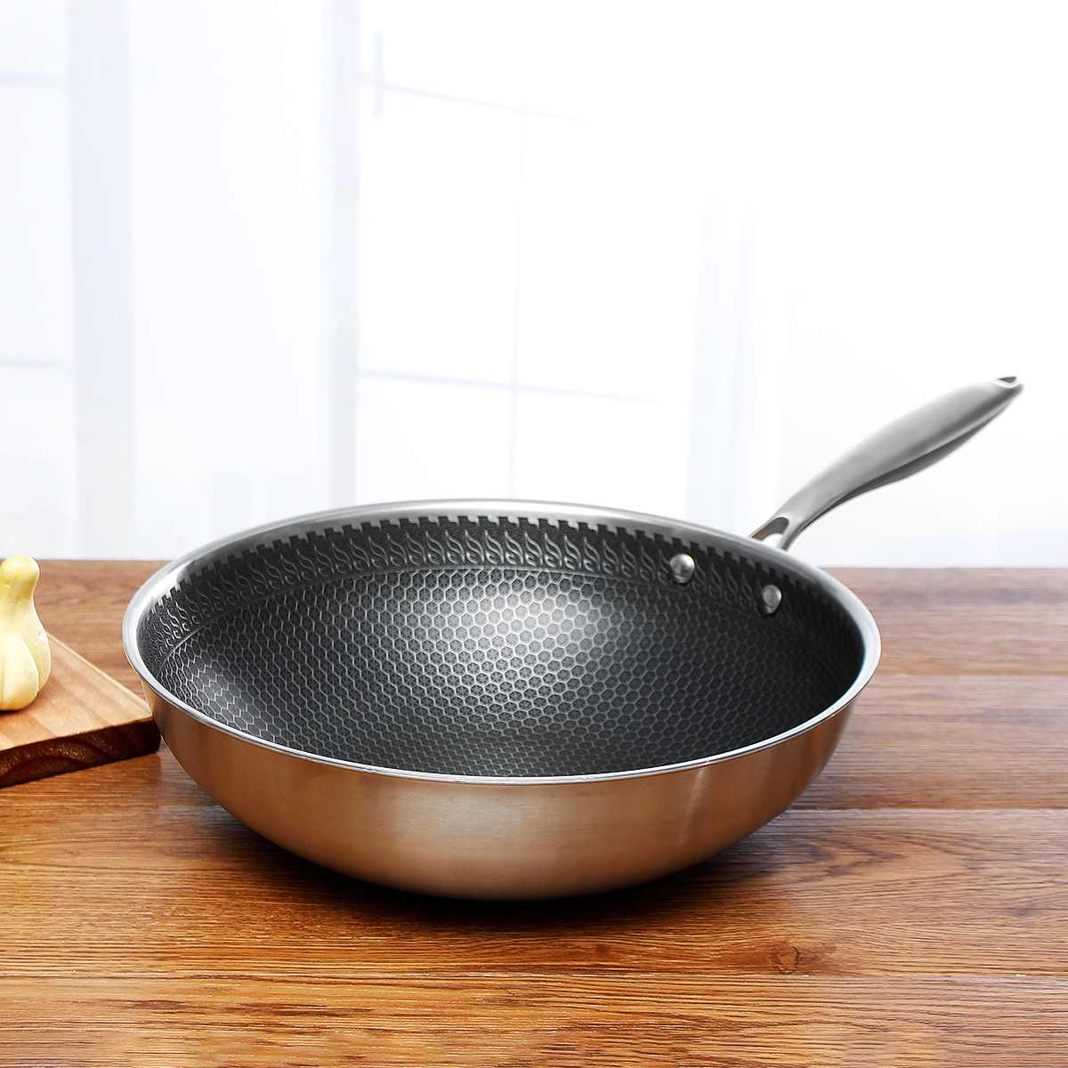 KitchenPro | Non-stick Rustfrit Stål Stegepande - Kog Let og Sundt Uden At Klistre - - KitchenPro | Non-stick Rustfrit Stål Stegepande - Kog Let og Sundt Uden At Klistre- €25 - {{ product_tags }