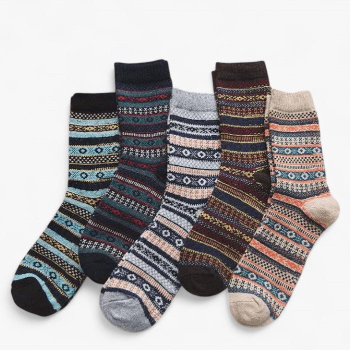 Vintersokker | varme, komfortable og slidstærke - Ragner (5 par) - Vintersokker | varme, komfortable og slidstærke- €25 - {{ product_tags }