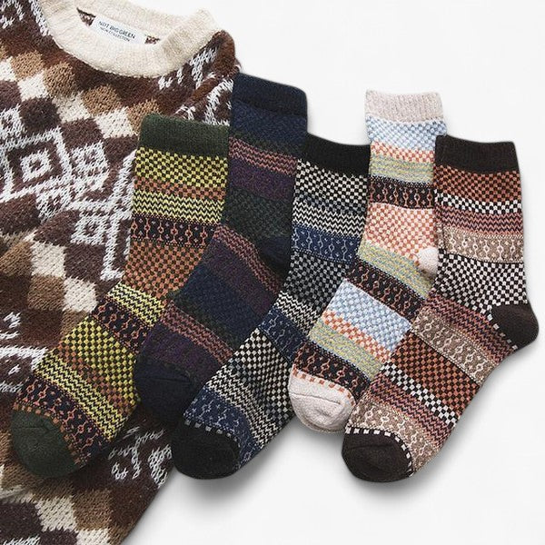 Vintersokker | varme, komfortable og slidstærke - Tore (5 par) - Vintersokker | varme, komfortable og slidstærke- €25 - {{ product_tags }