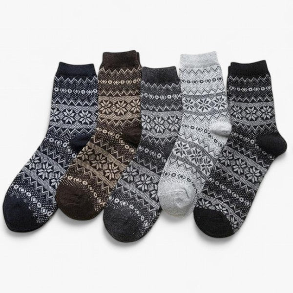 Vintersokker | varme, komfortable og slidstærke - Bergen (5 par) - Vintersokker | varme, komfortable og slidstærke- €25 - {{ product_tags }