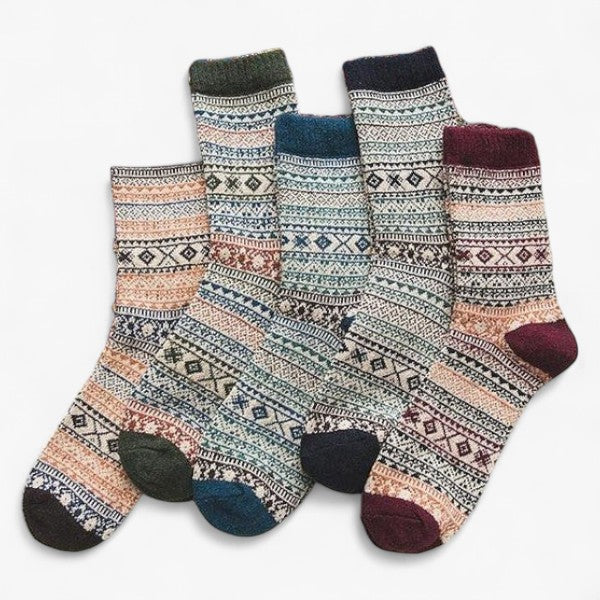 Vintersokker | varme, komfortable og slidstærke - Arne (5 par) - Vintersokker | varme, komfortable og slidstærke- €25 - {{ product_tags }