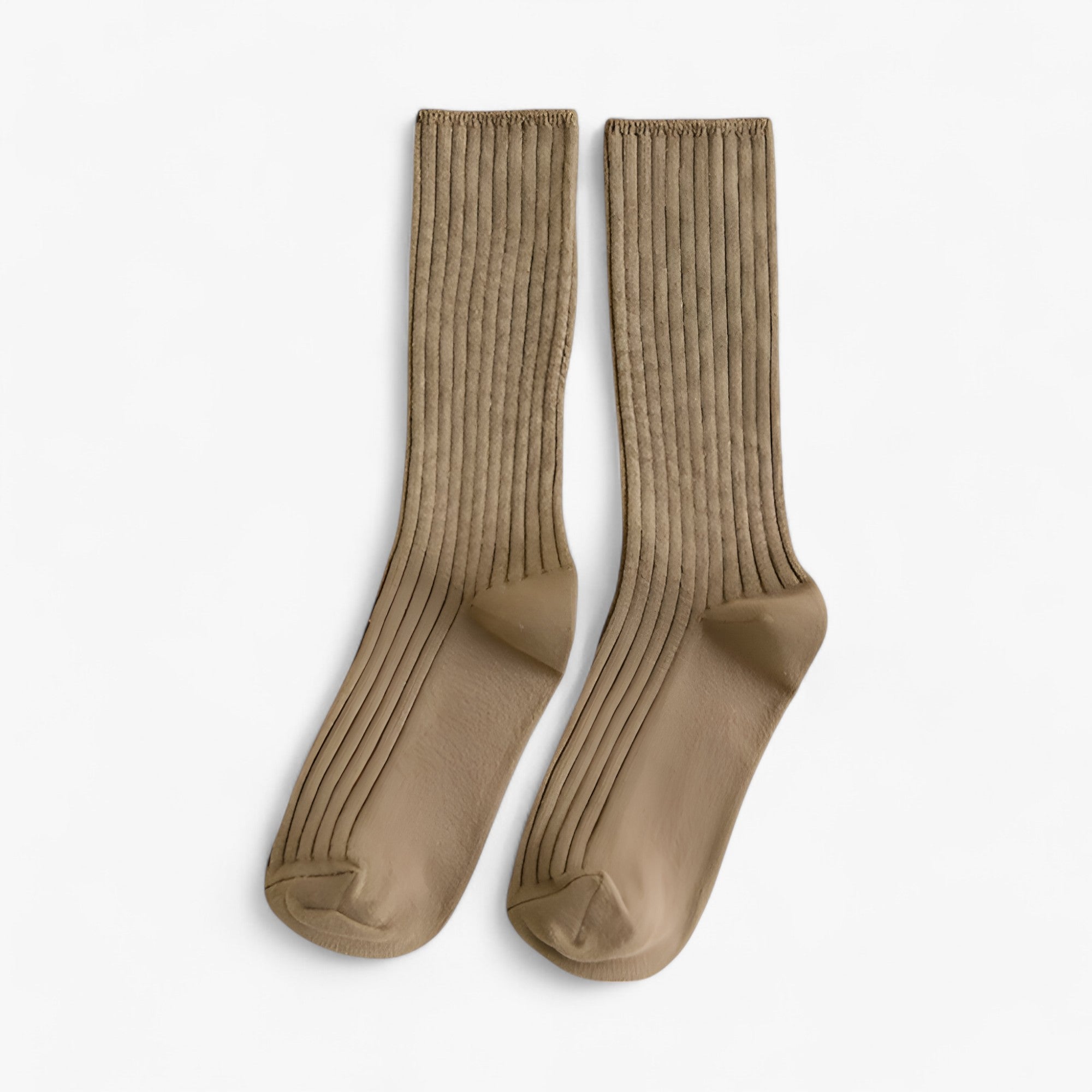 Ash | Bløde, ventilerende bomuldsokker - Behagelige og luftige - Khaki 36-43 - men's fashion - {{ product_tags }