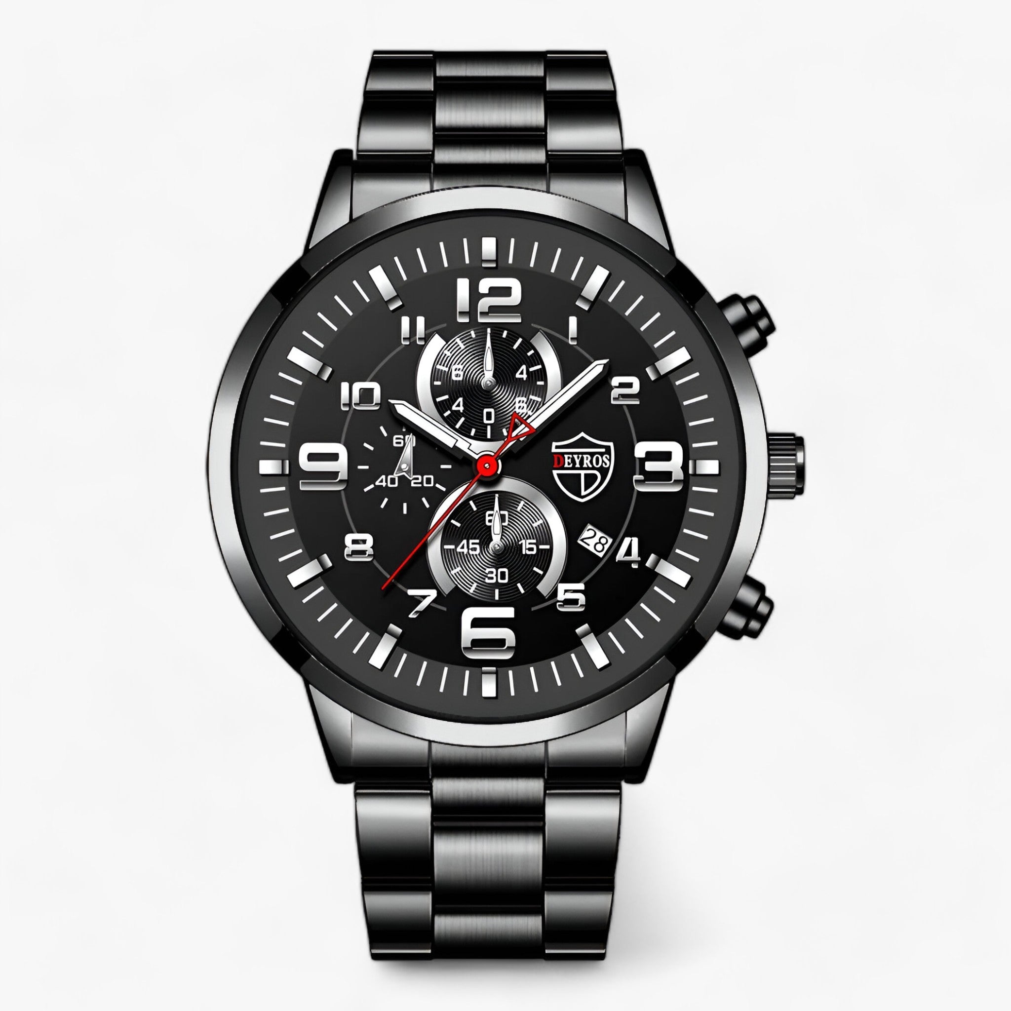 ZENITH | Luksusur - Perfekt blanding af stil og funktion - Sort Sølv - watches - {{ product_tags }