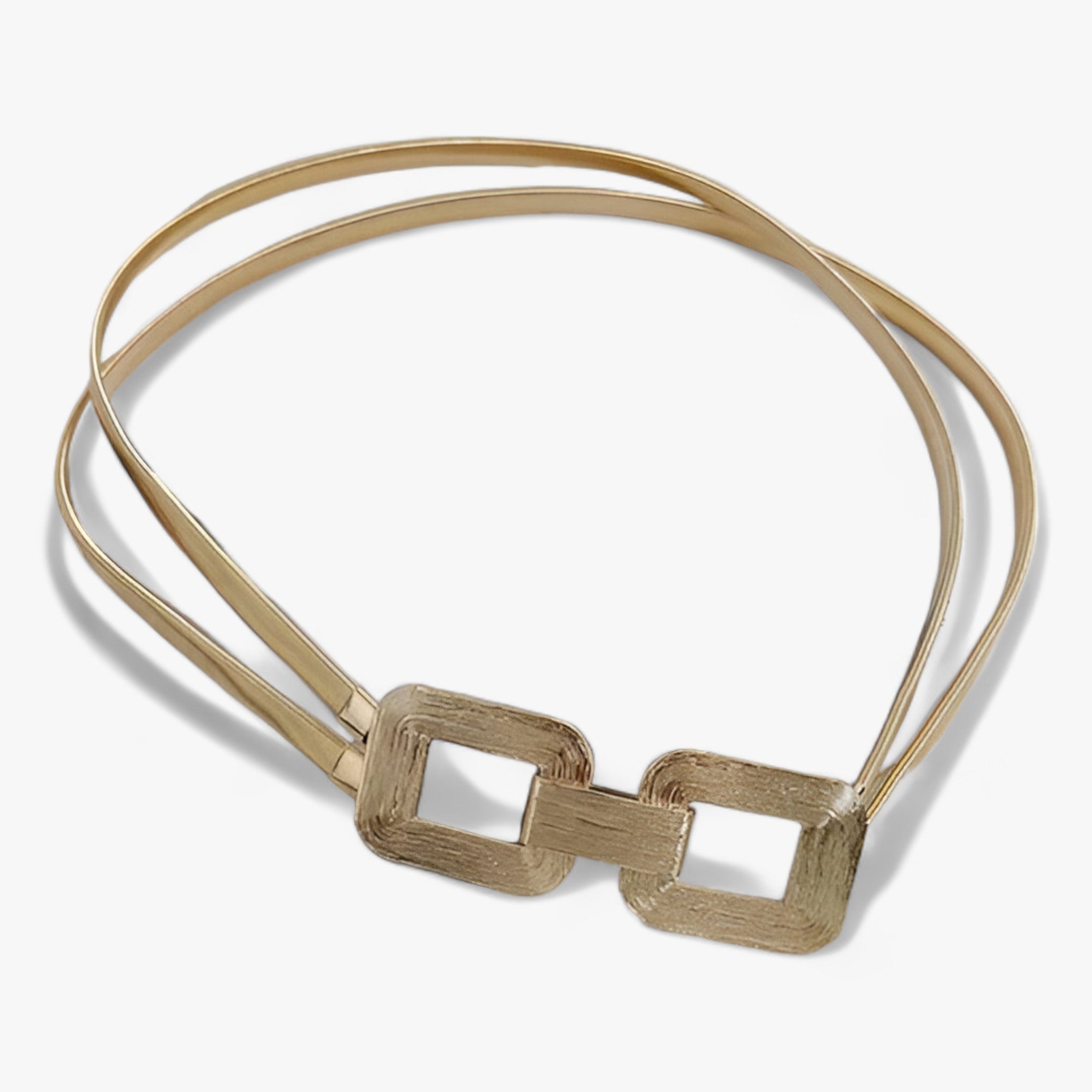 GLAMOUR | Guldkedjebælte til damer - Strækbar pasform for komfort - Guld - women's fashion - {{ product_tags }