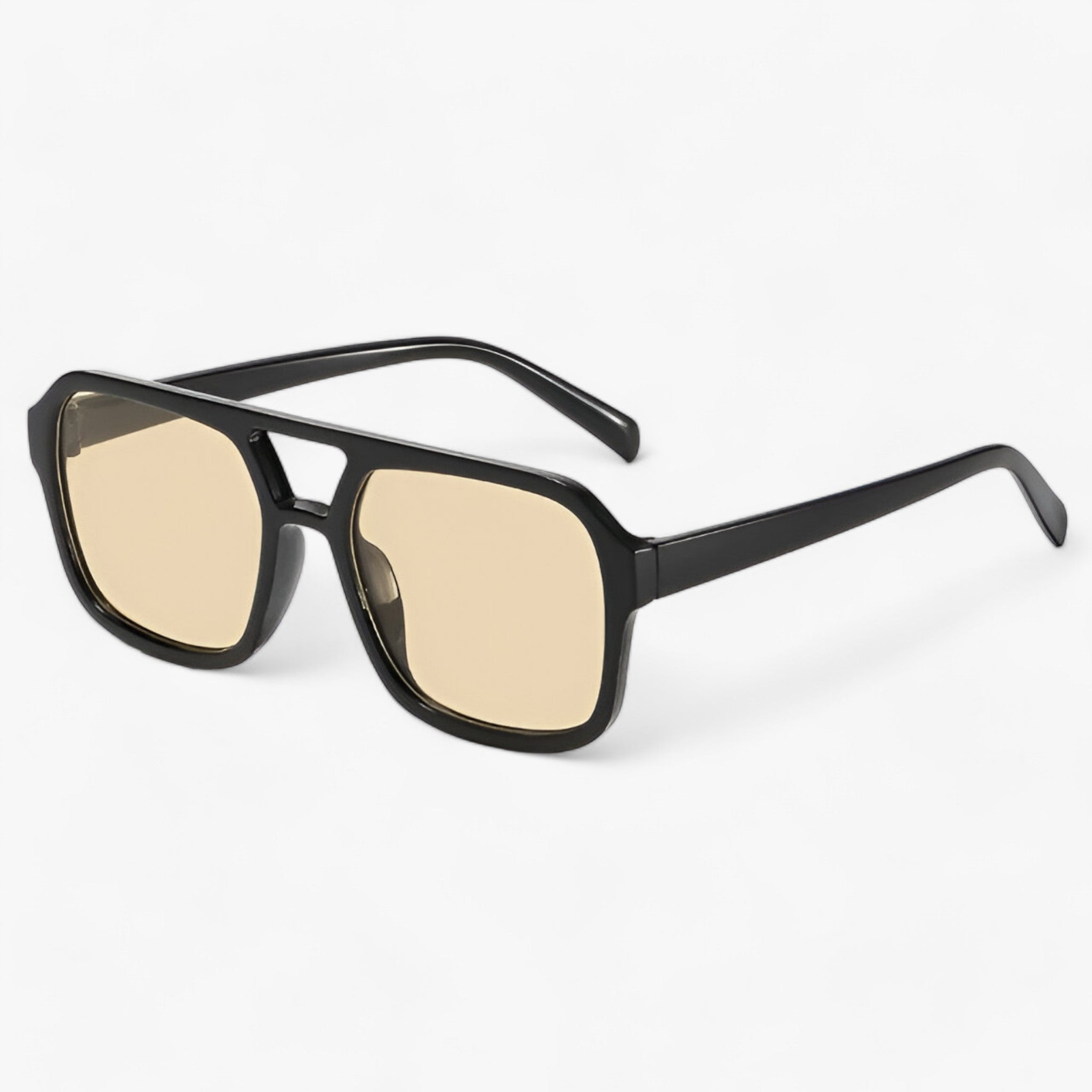 ICONIC | Vintage-Firkantede solbriller - Kaffe - men's fashion - {{ product_tags }