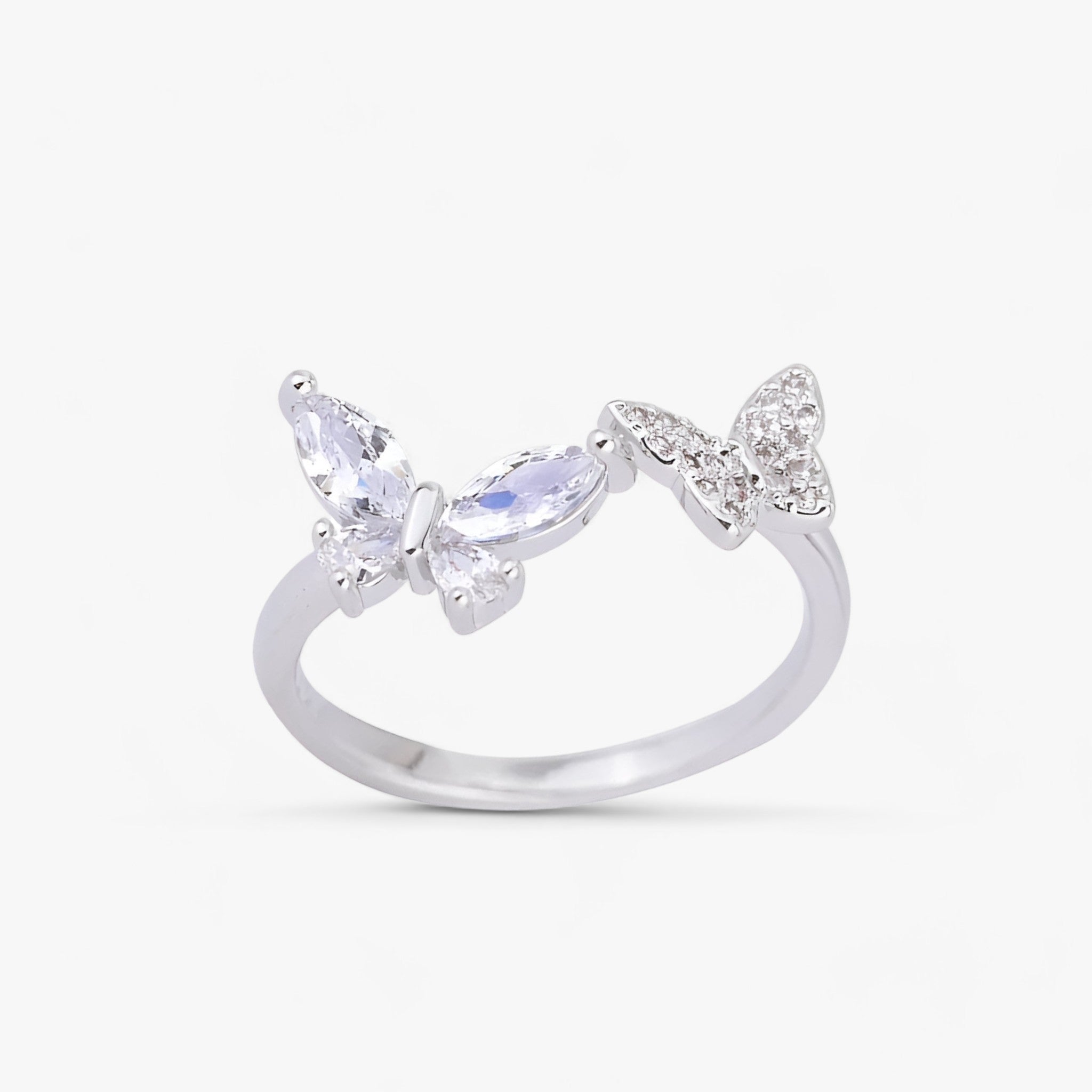 ARGENT | Åbne sommerfugleringe - For graciøs hverdagsæng elegance - Standardtitel - women's fashion - {{ product_tags }