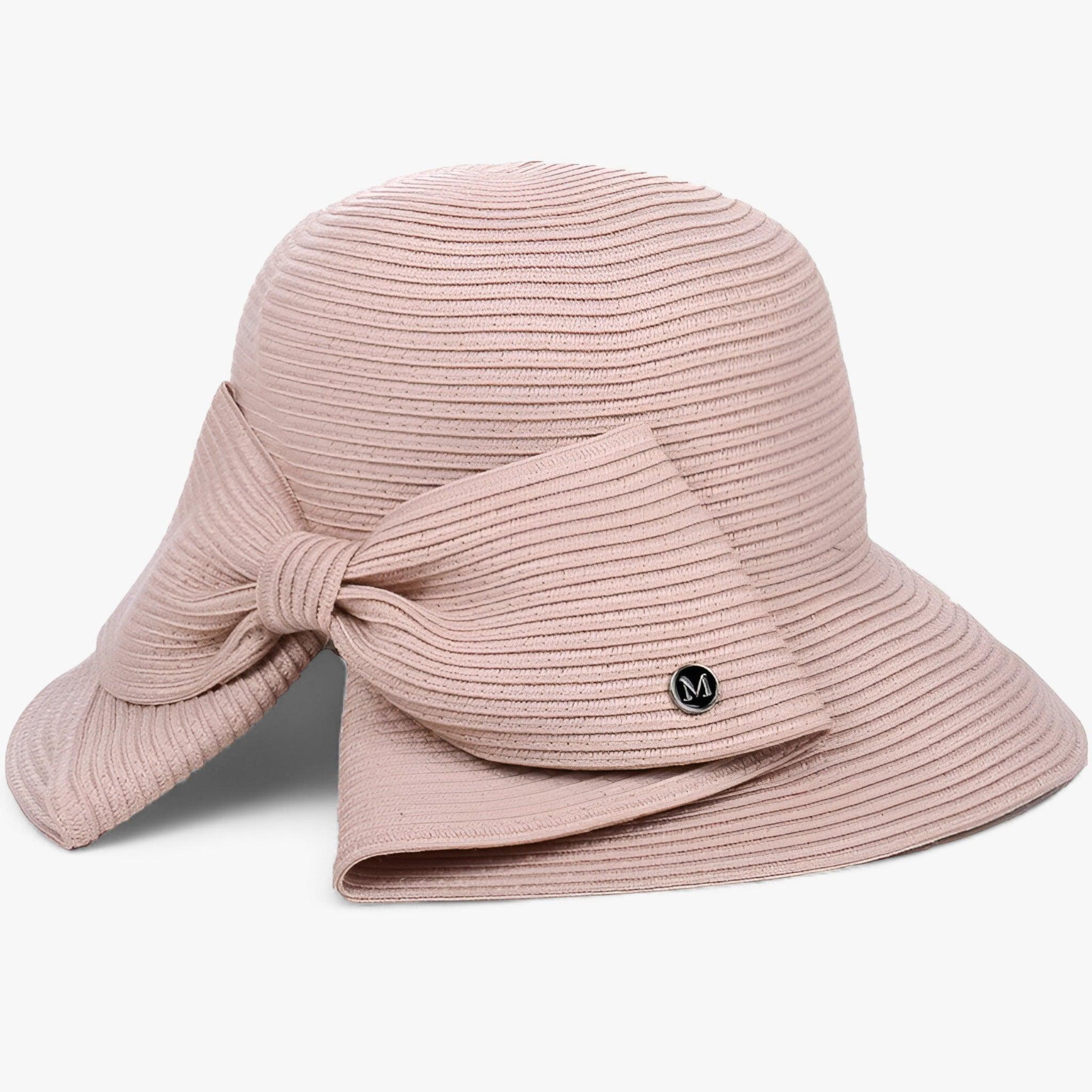 Serena | Anti-UV-solhat med bred skygge - stilfuld solbeskyttelse - Lyserød 56-58cm - women's fashion - {{ product_tags }