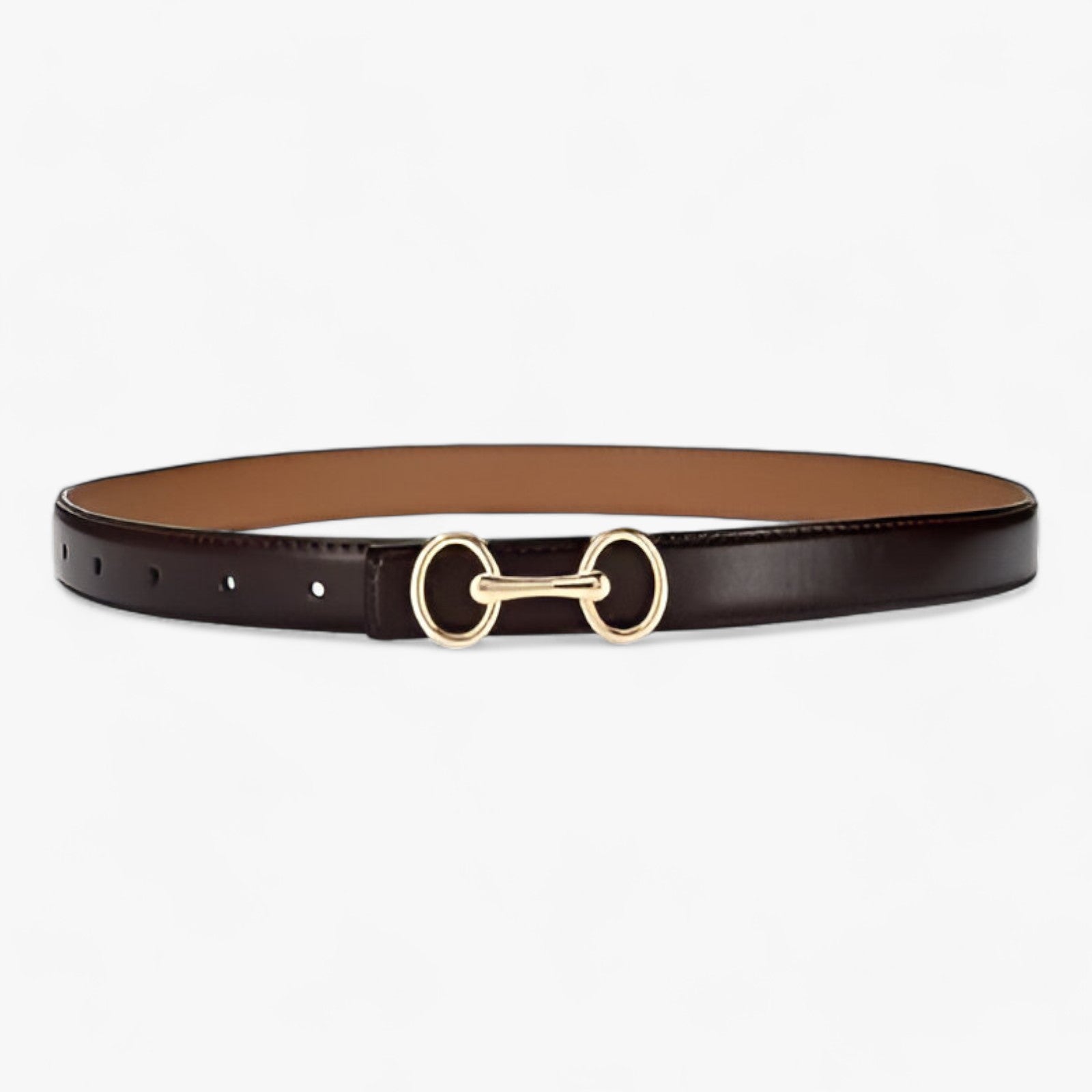 Voll | Læderbælte - Elegant og Alsidigt - Brun - men's fashion - {{ product_tags }