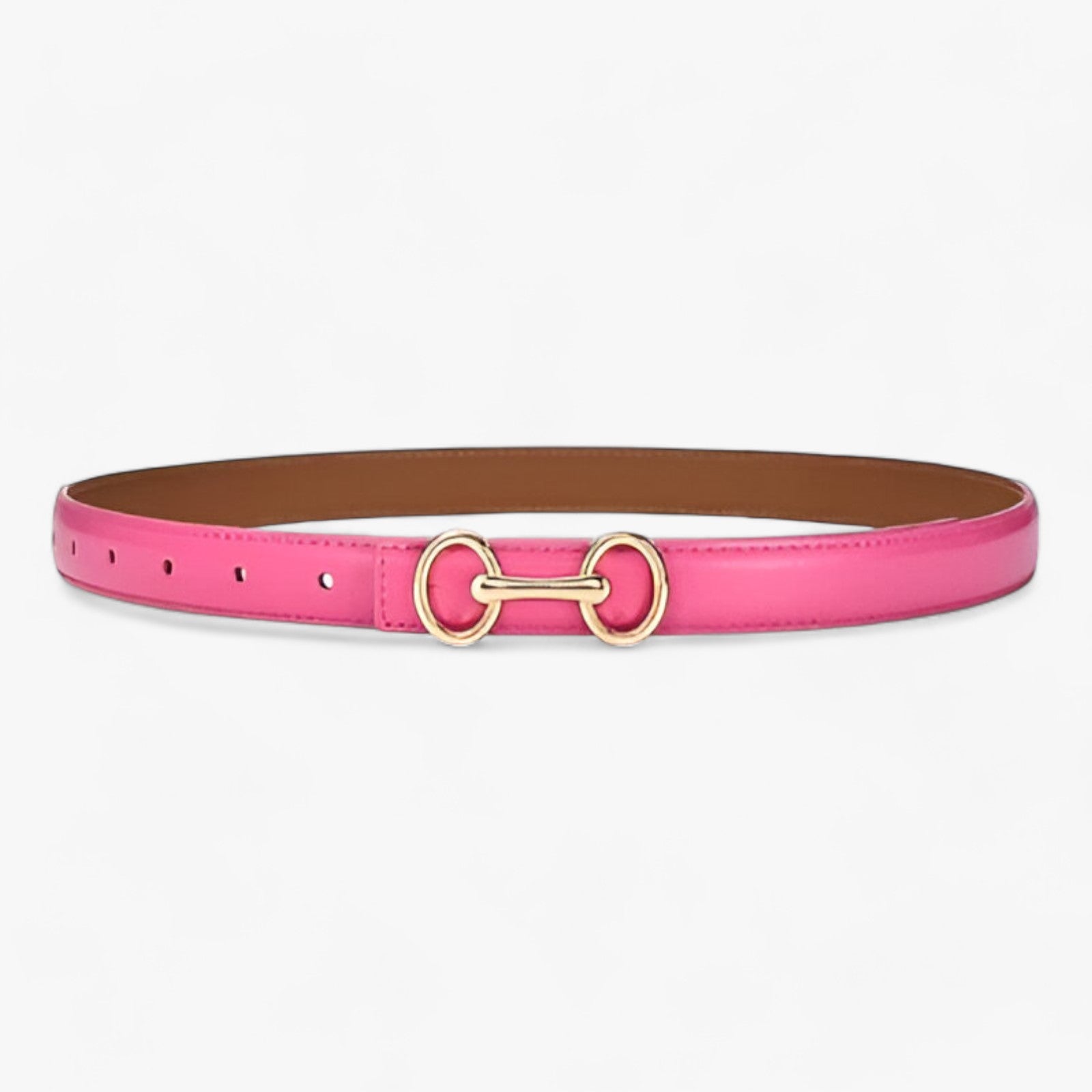 Voll | Læderbælte - Elegant og Alsidigt - Rosa - men's fashion - {{ product_tags }