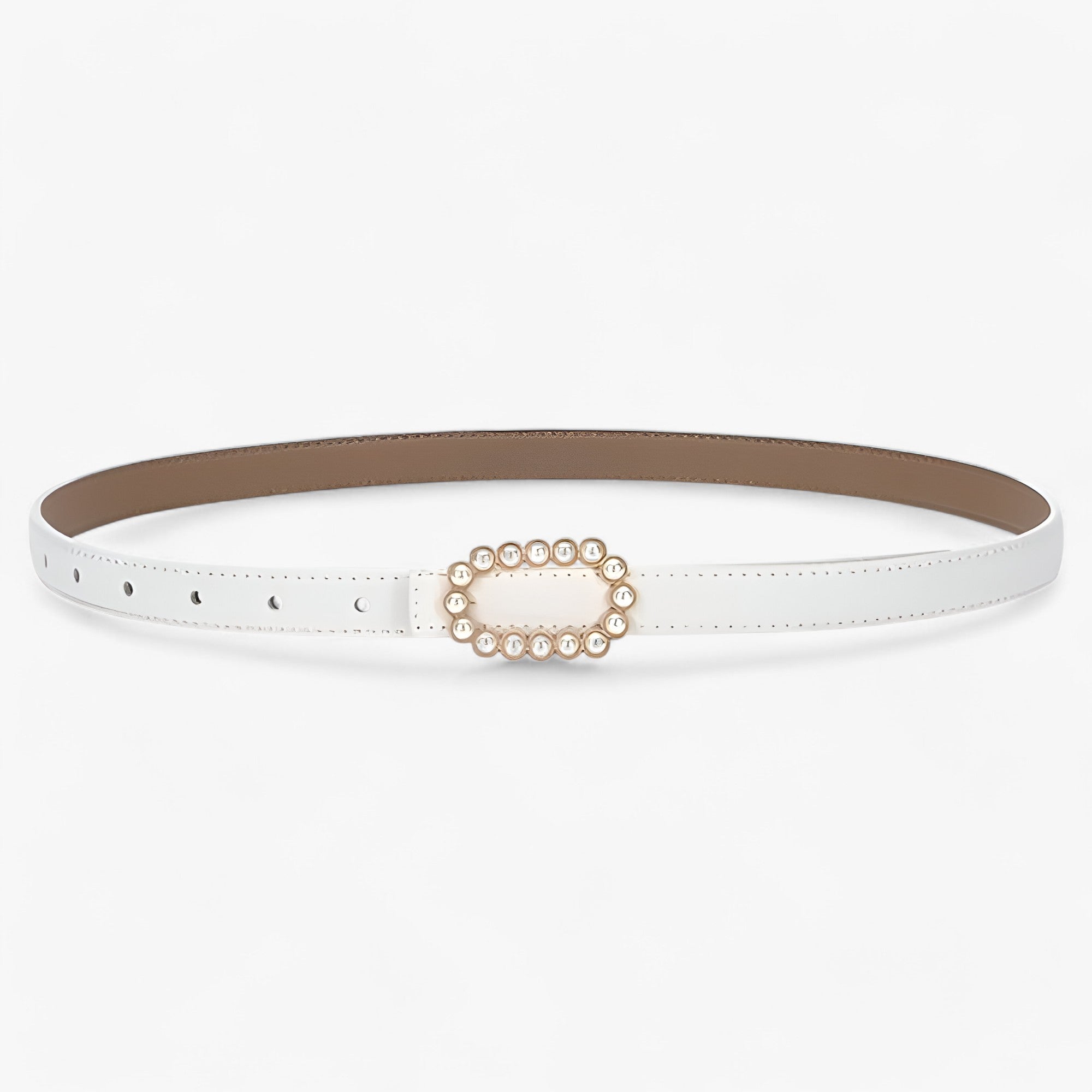 Perle | Knappelegance - Klassisk og Raffineret - Hvid - women's fashion - {{ product_tags }
