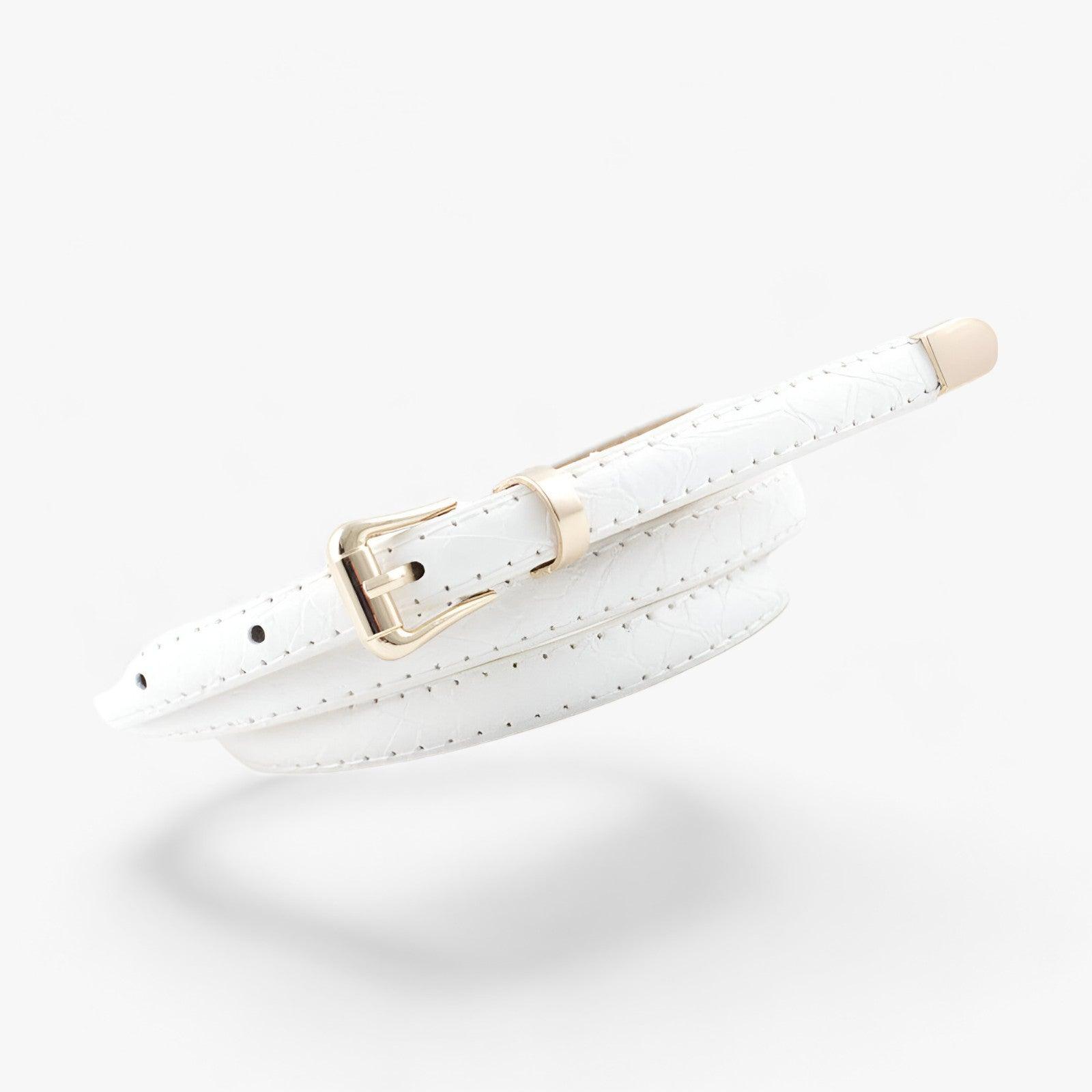 Laura | Tyndt bælte - stilfuldt taljebånd til alle lejligheder - Sort - women's fashion - {{ product_tags }