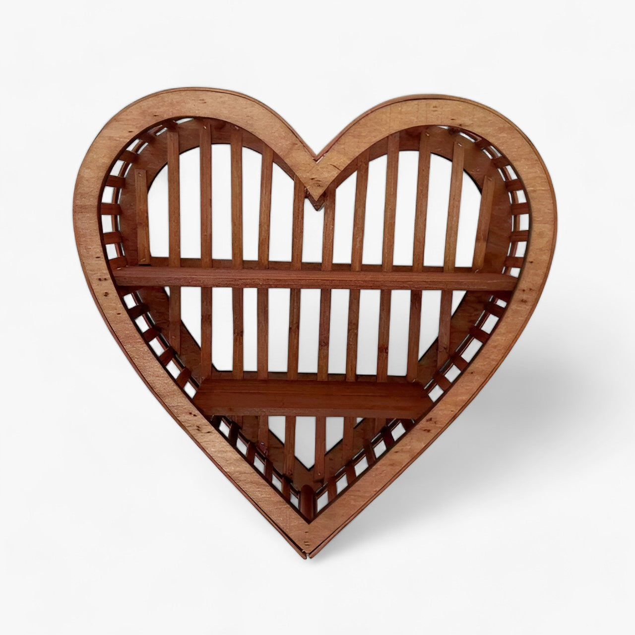 Bamboo Chic | Væghylder - Stilfuld og Alsidig Opbevaring - Hjerte - house & garden - {{ product_tags }