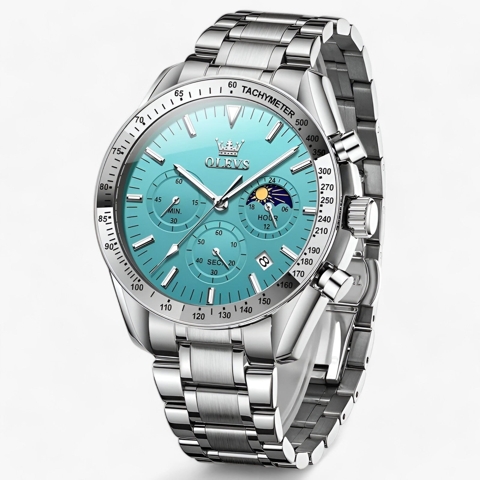 Lunar | Månefase ur - Elegant design møder funktionalitet - - watches - {{ product_tags }