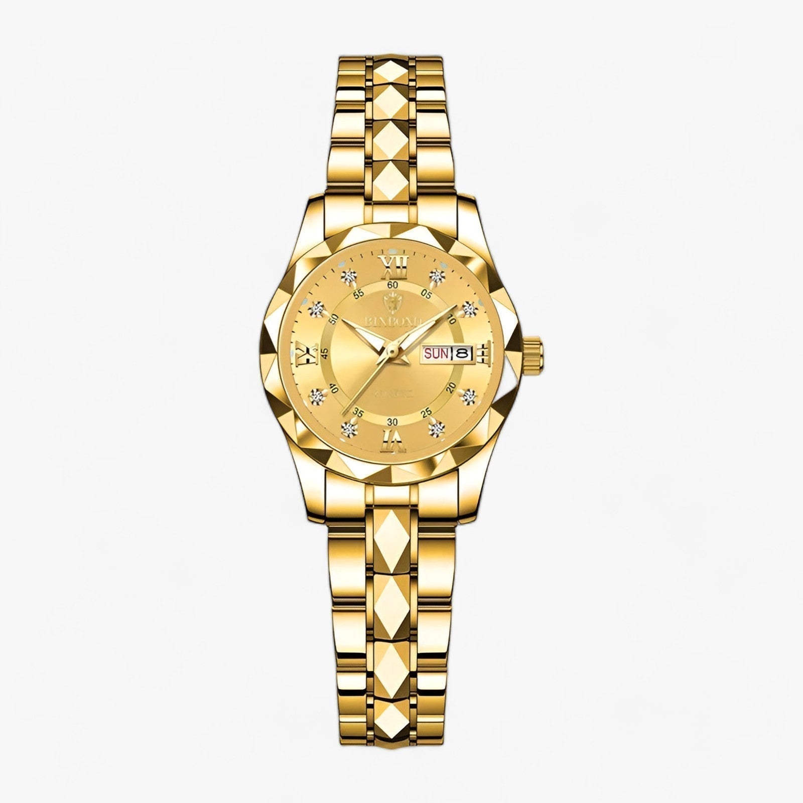 VIOLETTE | Luksuriøs Kvartsur - Kombination af Stil og Funktionalitet - Guld - watches - {{ product_tags }