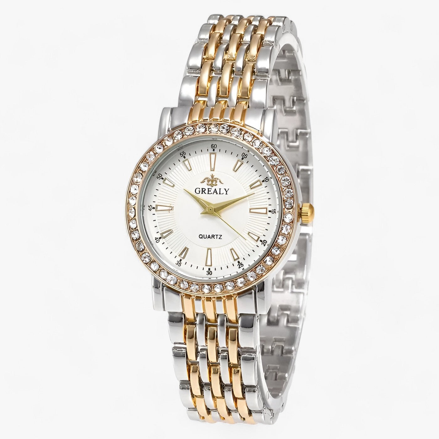 LUXE | Elegant stenbrud i rustfrit stål - perfekt symbiose af stil og præcision - - watches - {{ product_tags }