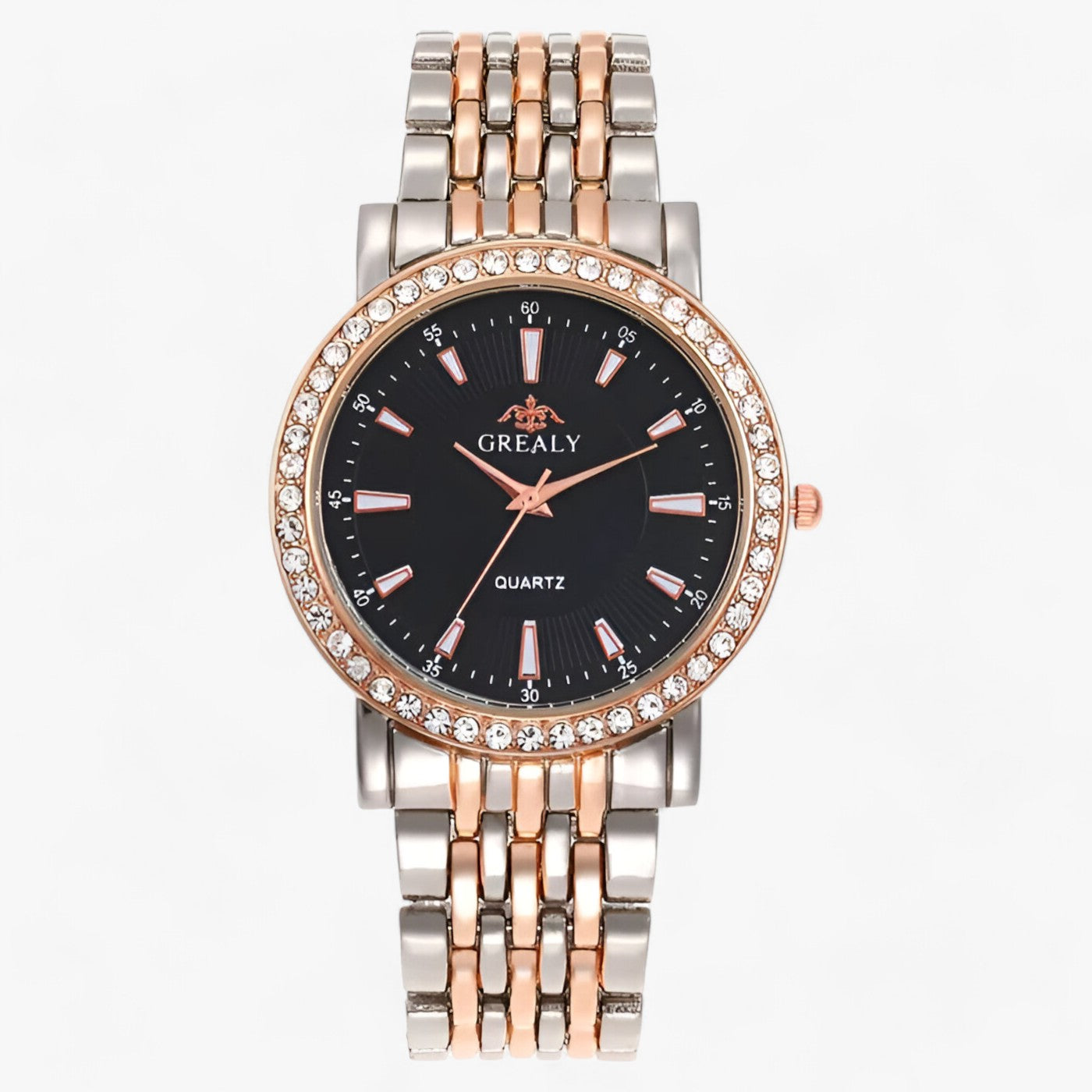 LUXE | Elegant stenbrud i rustfrit stål - perfekt symbiose af stil og præcision - - watches - {{ product_tags }