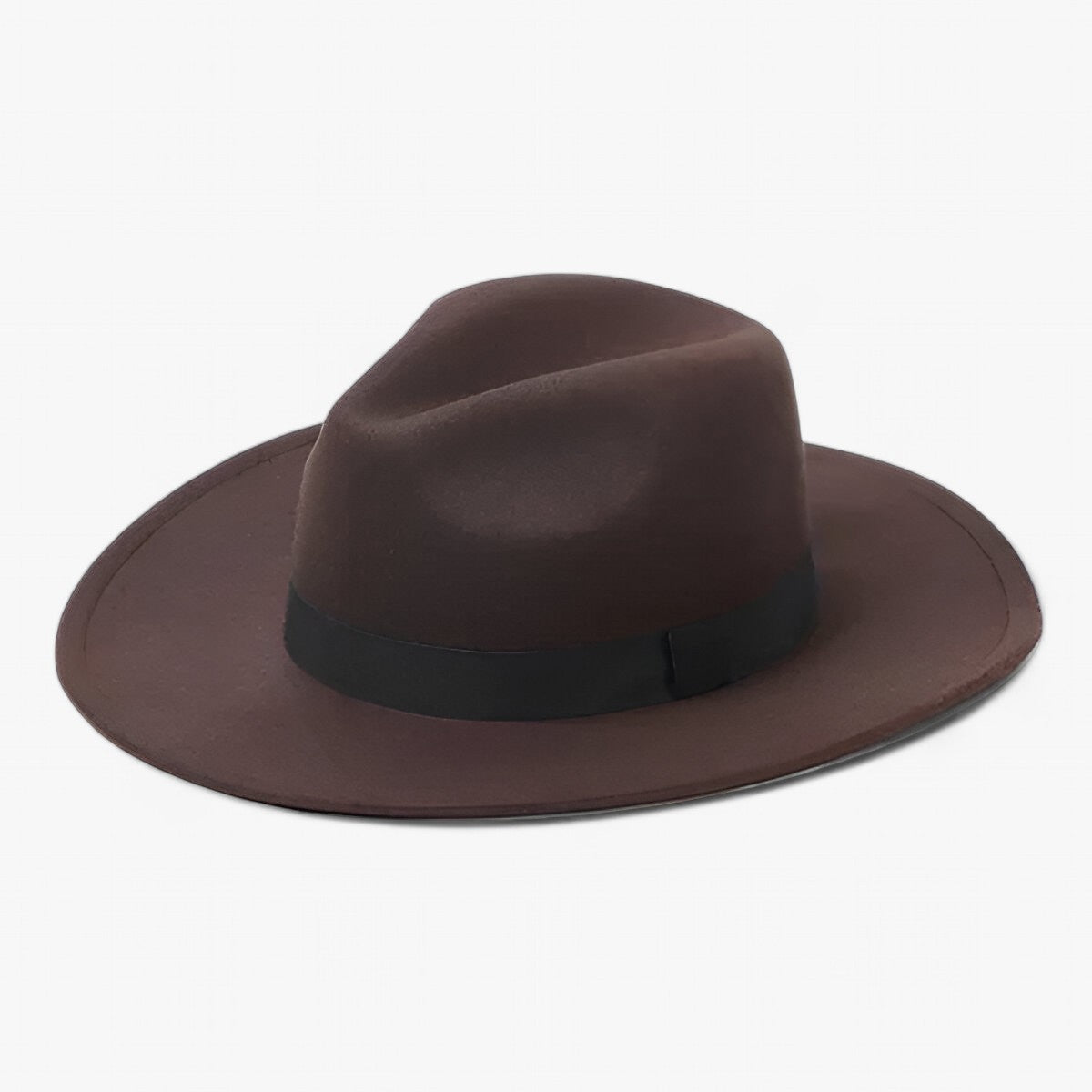 Lena | Uld-Fedora-Hat - Hold dig stilfuldt varm - Brun - women's fashion - {{ product_tags }